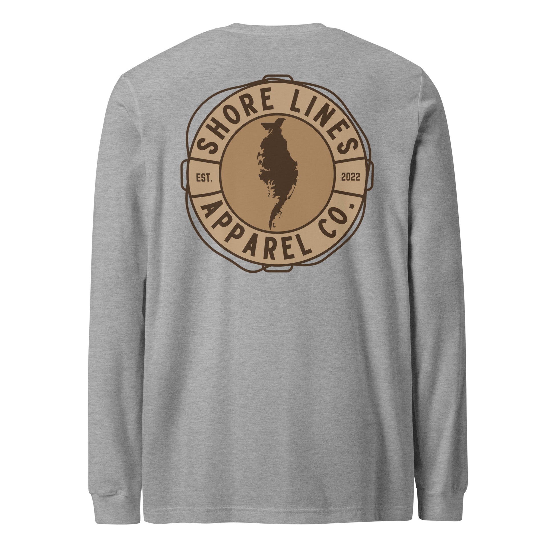 Shore Lines™ Espresso | Core LS-athletic-Shore Lines Apparel Co.
