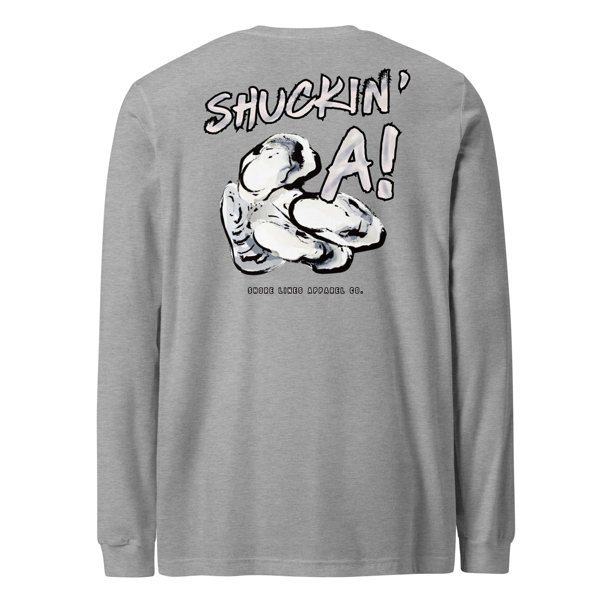 Shuckin A | Core LS-athletic-Shore Lines Apparel Co.