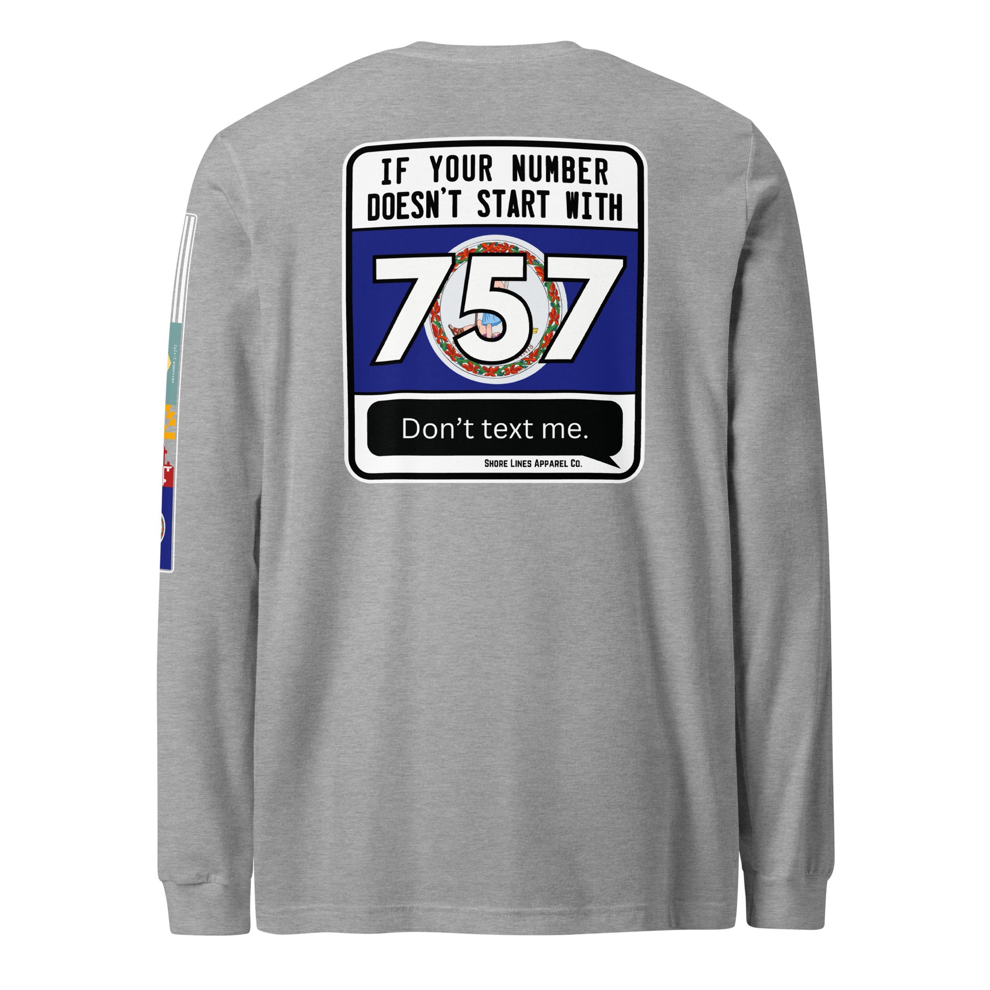 757 Area Code | Core LS P-athletic-Shore Lines Apparel Co.