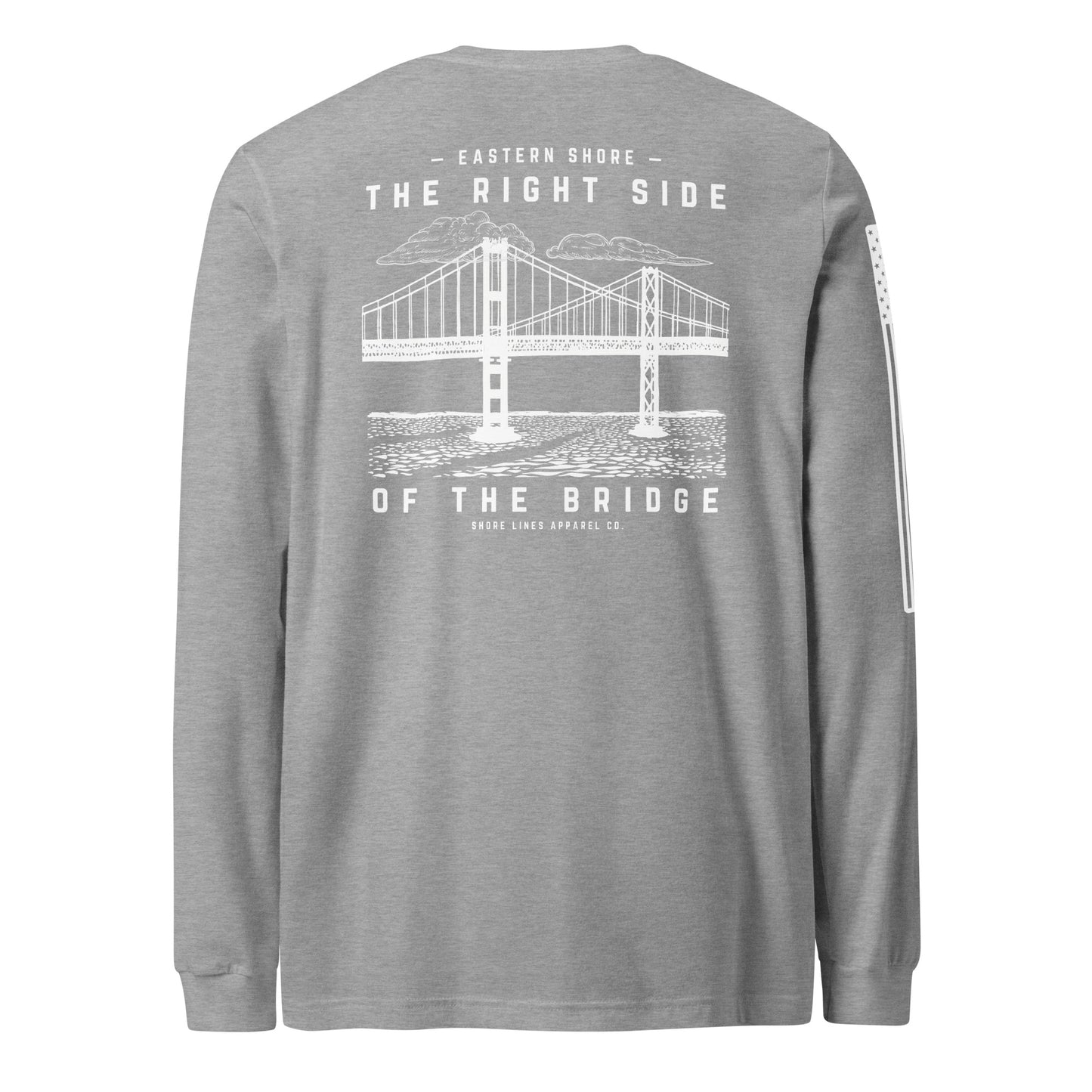 The Right Side CBB | Long Sleeve P-athletic-Shore Lines Apparel Co.
