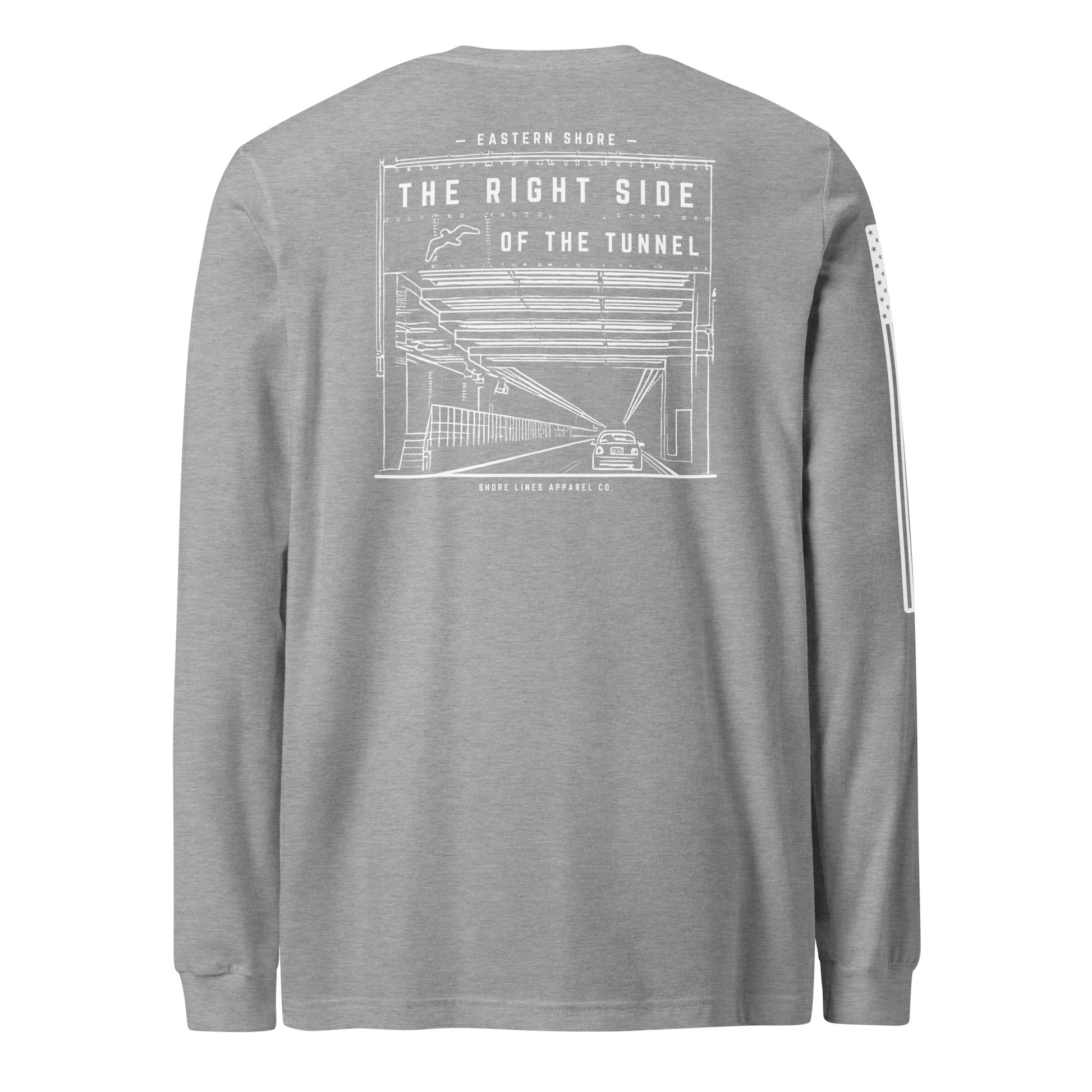 The Right Side CBBT | Long Sleeve P-athletic-Shore Lines Apparel Co.