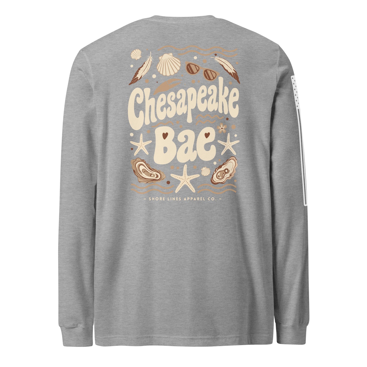 Chesapeake Bae | Long Sleeve P-athletic-Shore Lines Apparel Co.™