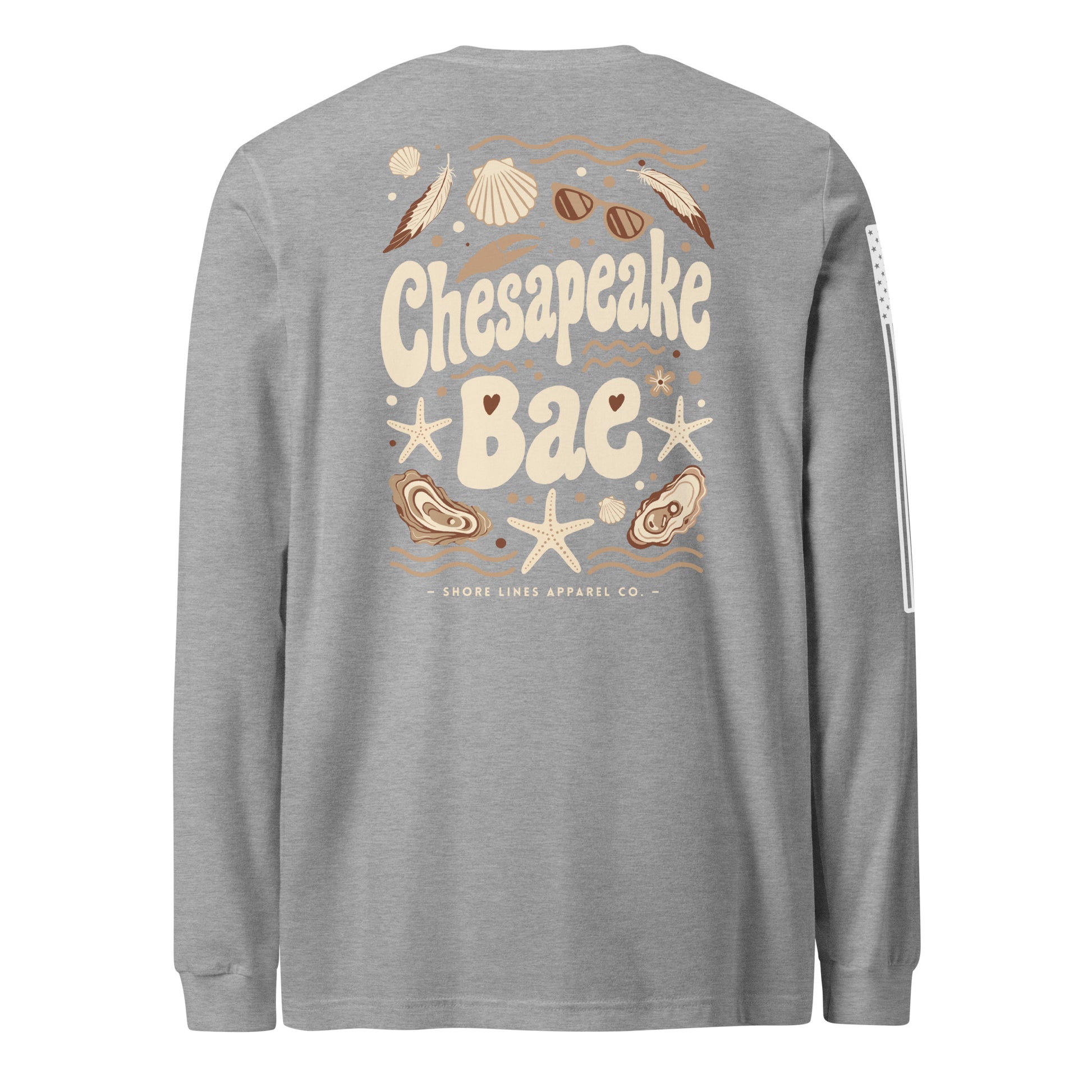 Chesapeake Bae | Long Sleeve P-athletic-Shore Lines Apparel Co.™