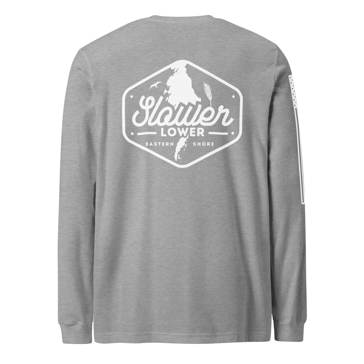 Slower Lower | Long Sleeve P-athletic-Shore Lines Apparel Co.™