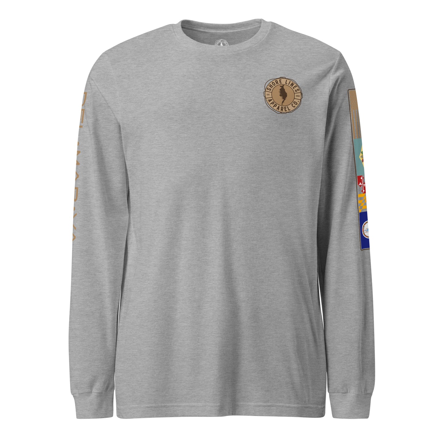 Shore Lines™ Espresso | Core LS P-athletic-Shore Lines Apparel Co.