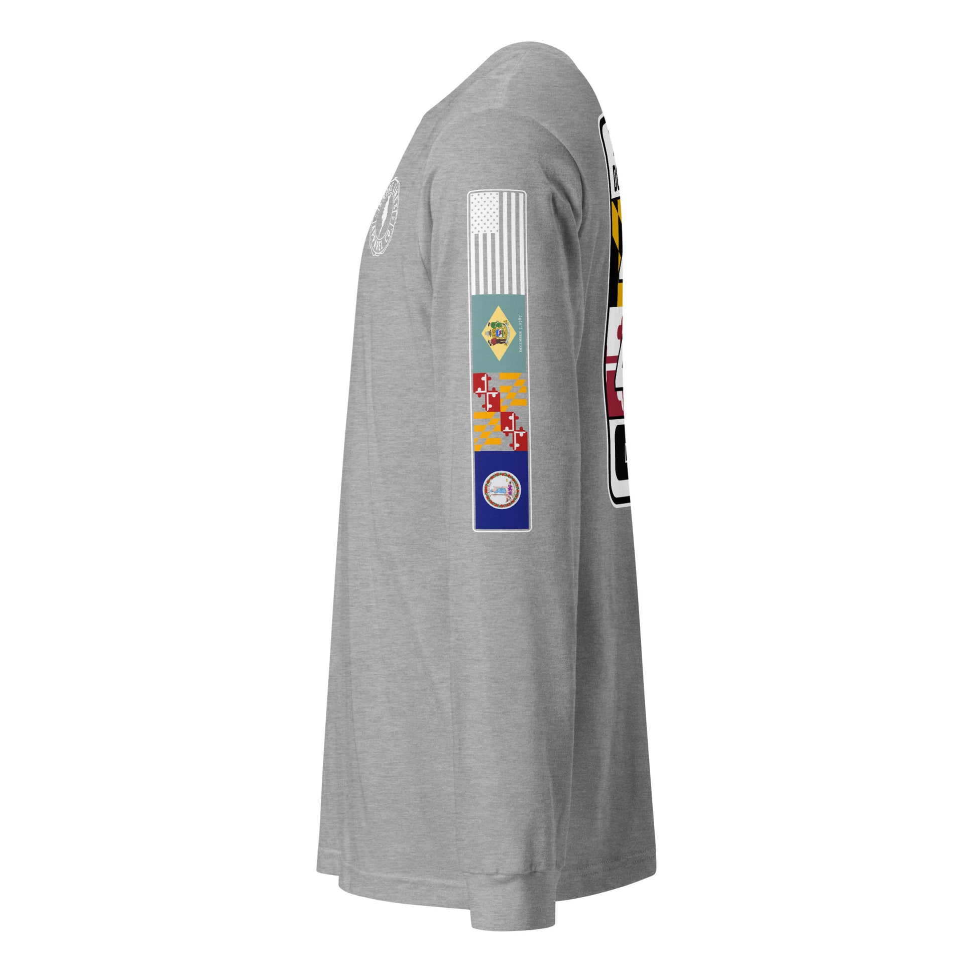 410/443 Area Code | Core LS P-athletic-Shore Lines Apparel Co.