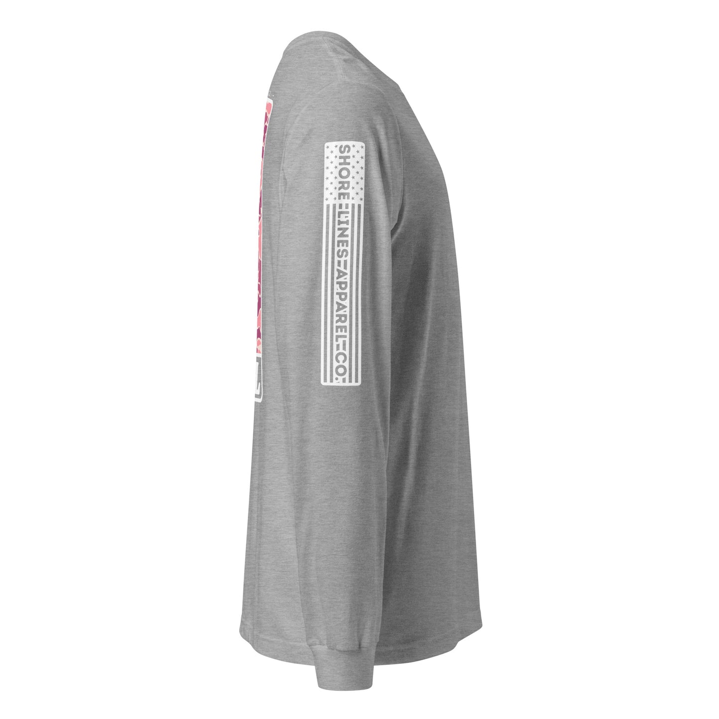 LOCAL (pink) | Long Sleeve P-athletic-Shore Lines Apparel Co.