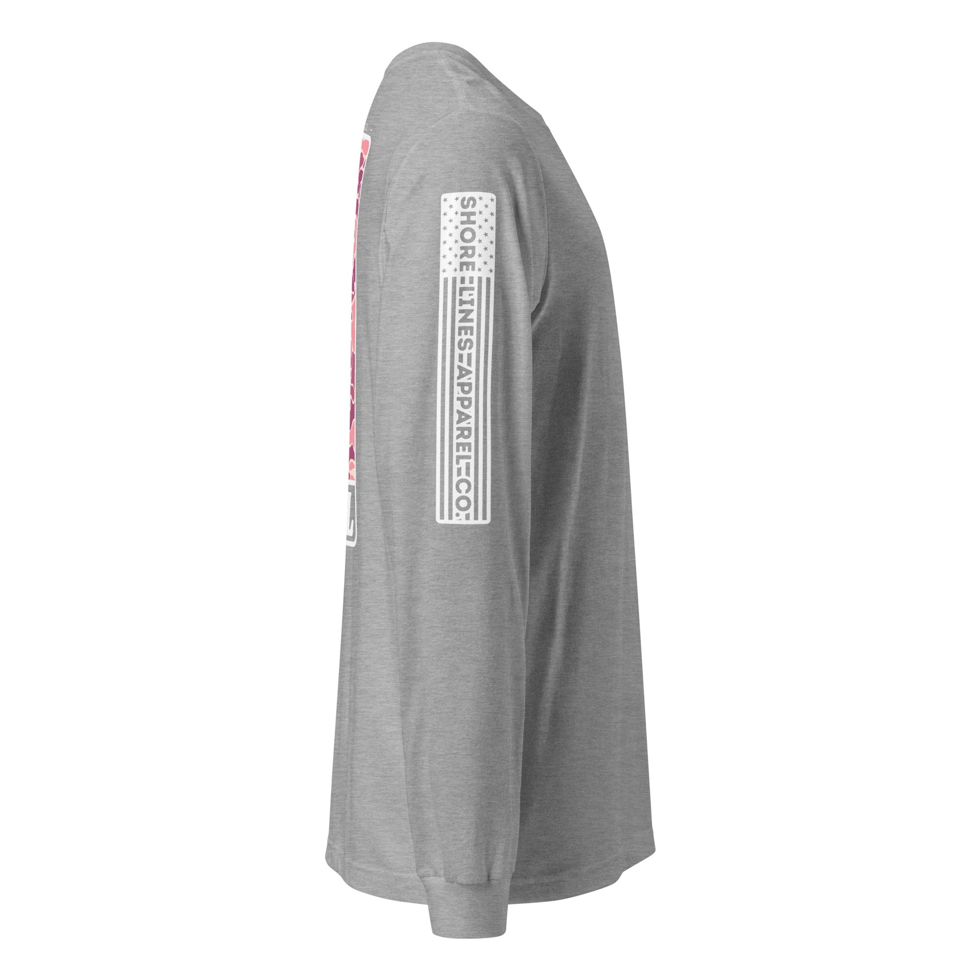 LOCAL (pink) | Long Sleeve P-athletic-Shore Lines Apparel Co.