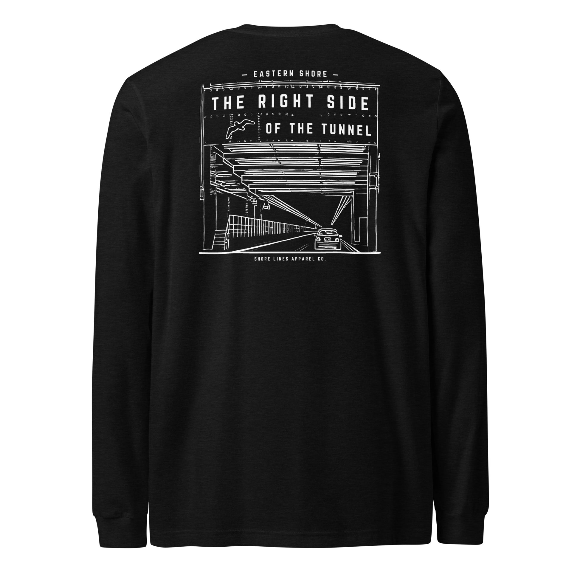 The Right Side CBBT | Core LS-black-Shore Lines Apparel Co.