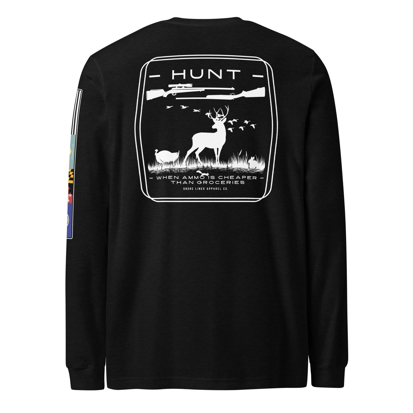 Hunt | Core LS P-black-Shore Lines Apparel Co.