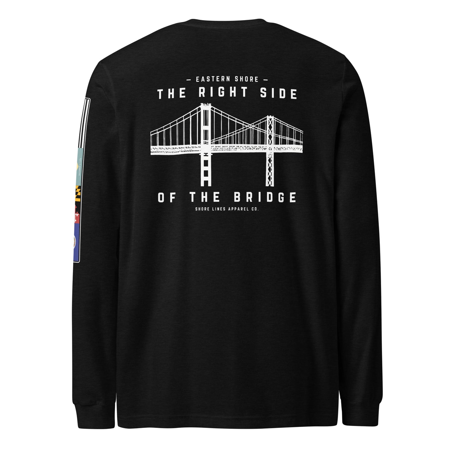 The Right Side | Core LS P-black-Shore Lines Apparel Co.