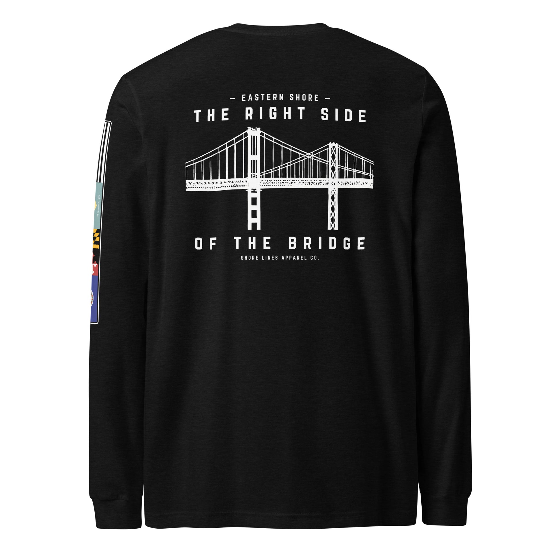 The Right Side | Core LS P-black-Shore Lines Apparel Co.