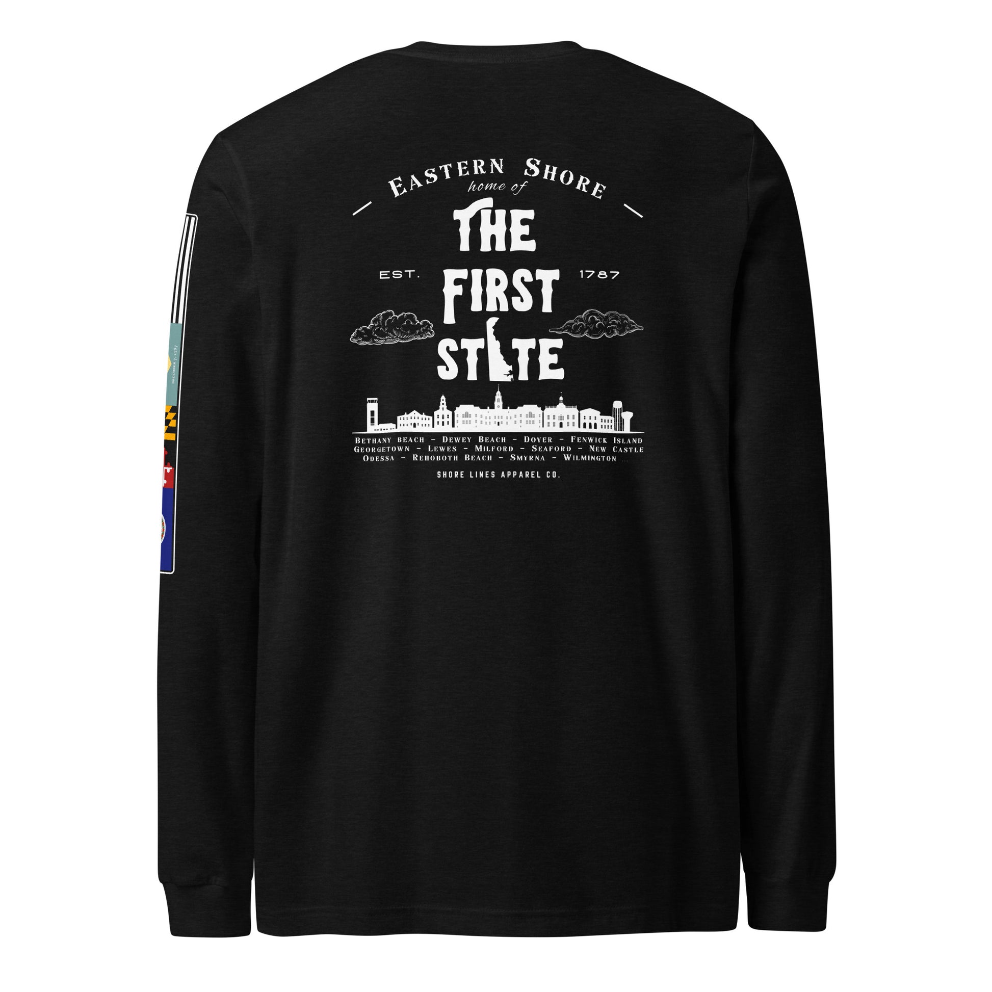 The First State | Core LS P-black-Shore Lines Apparel Co.