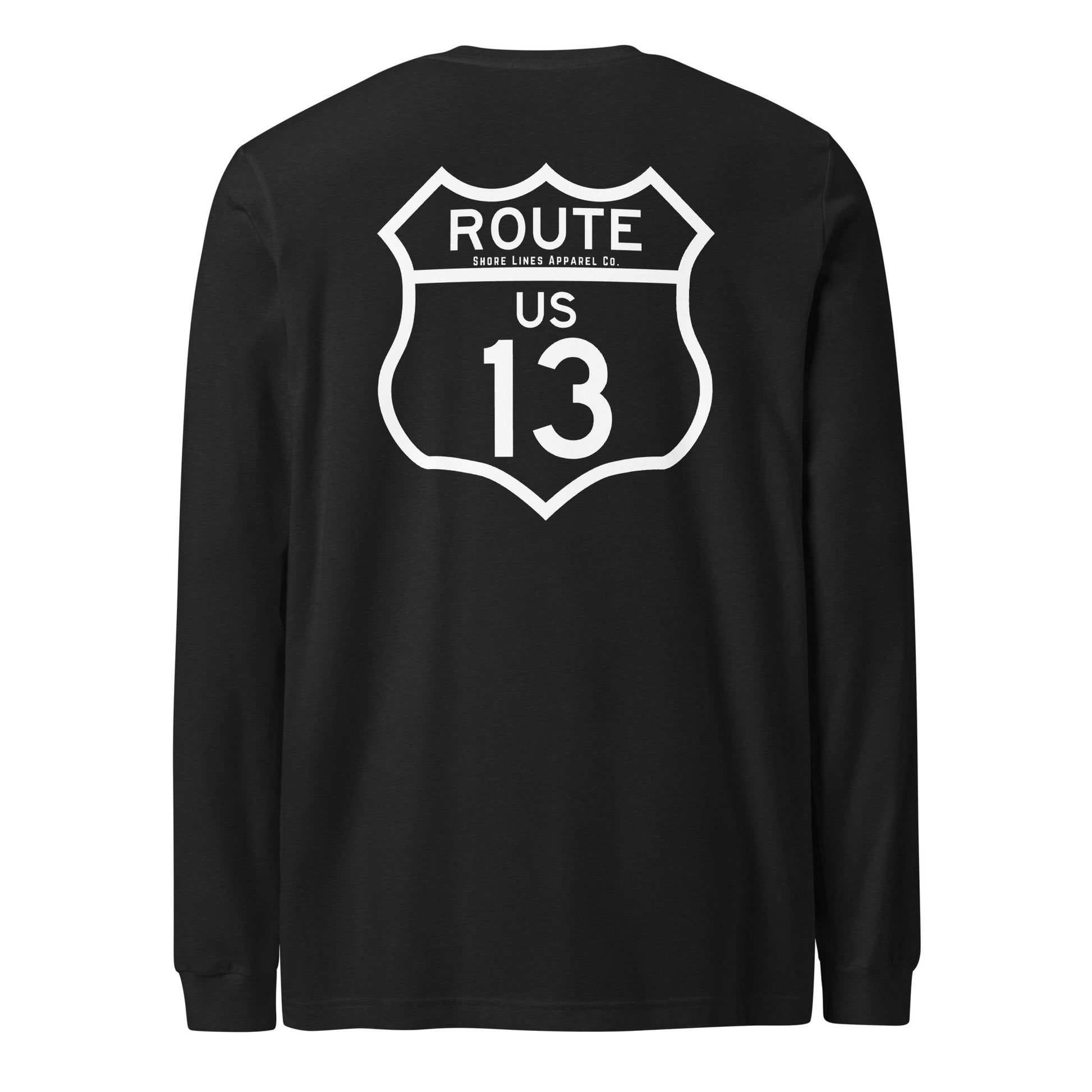 Route 13 | Core LS-black-Shore Lines Apparel Co.