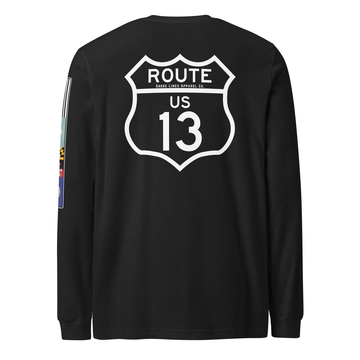 Route 13 | Core LS P-black-Shore Lines Apparel Co.