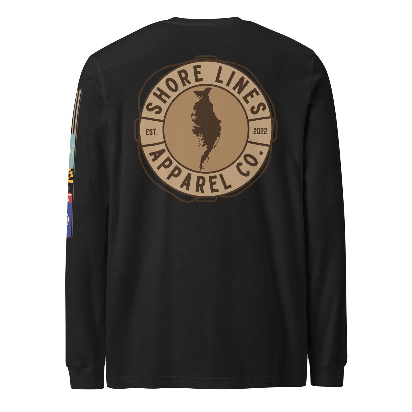 Shore Lines™ Espresso | Core LS P-black-Shore Lines Apparel Co.