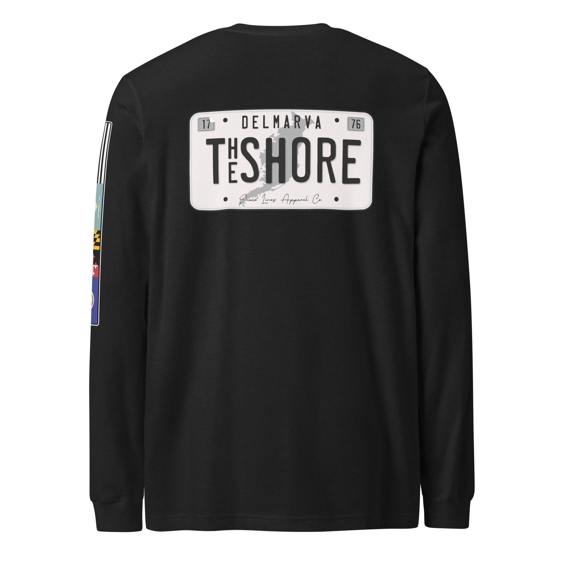 License Plate | Core LS P-black-Shore Lines Apparel Co.