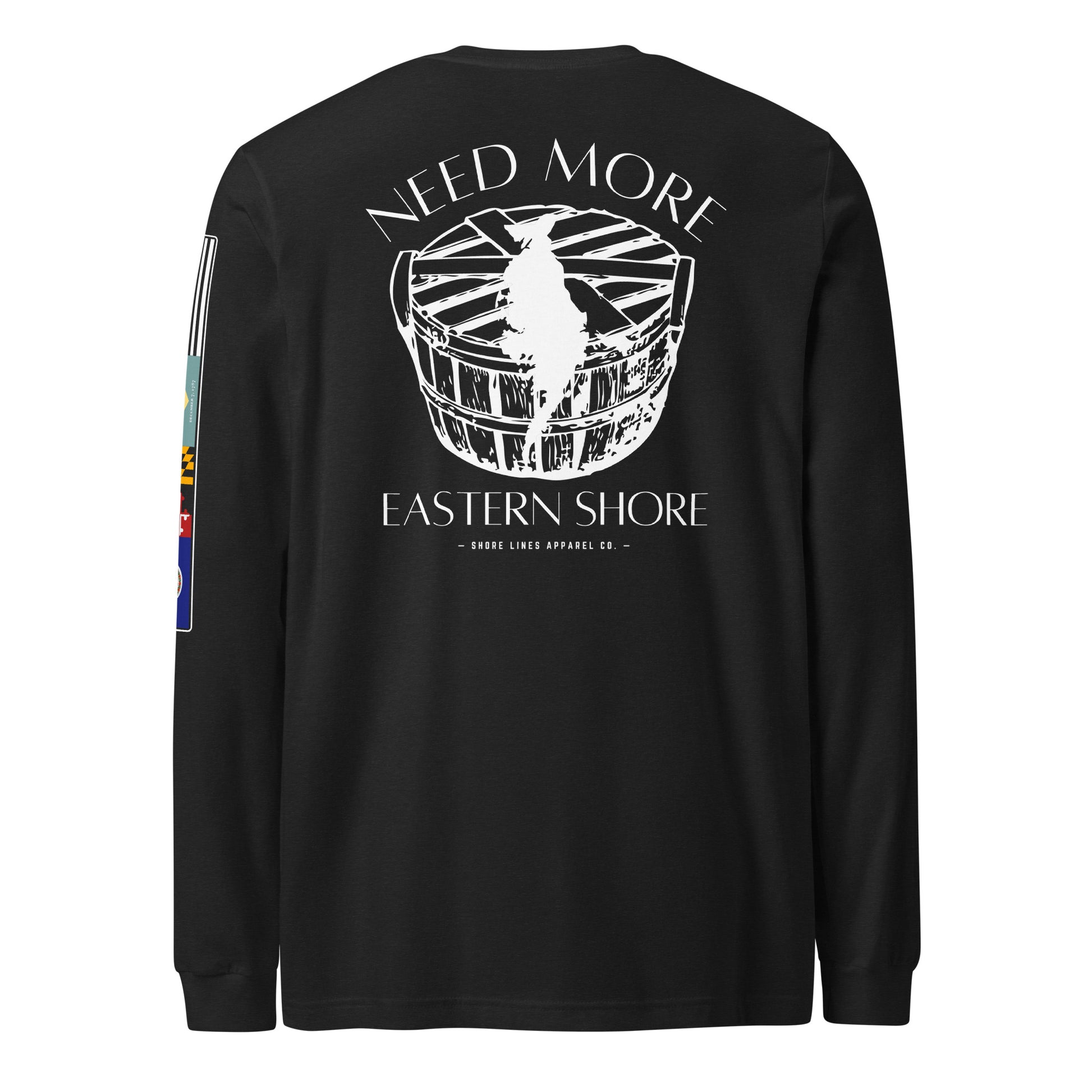 Need More Eastern Shore | LS P-black-Shore Lines Apparel Co.