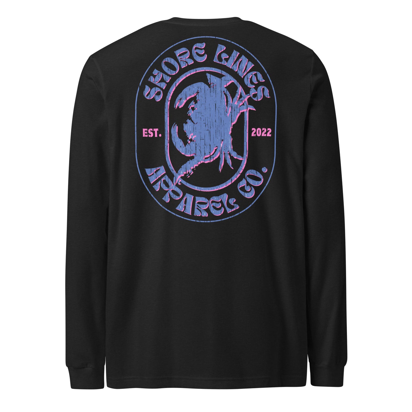 Shore Lines Retro | Core LS-black-Shore Lines Apparel Co.
