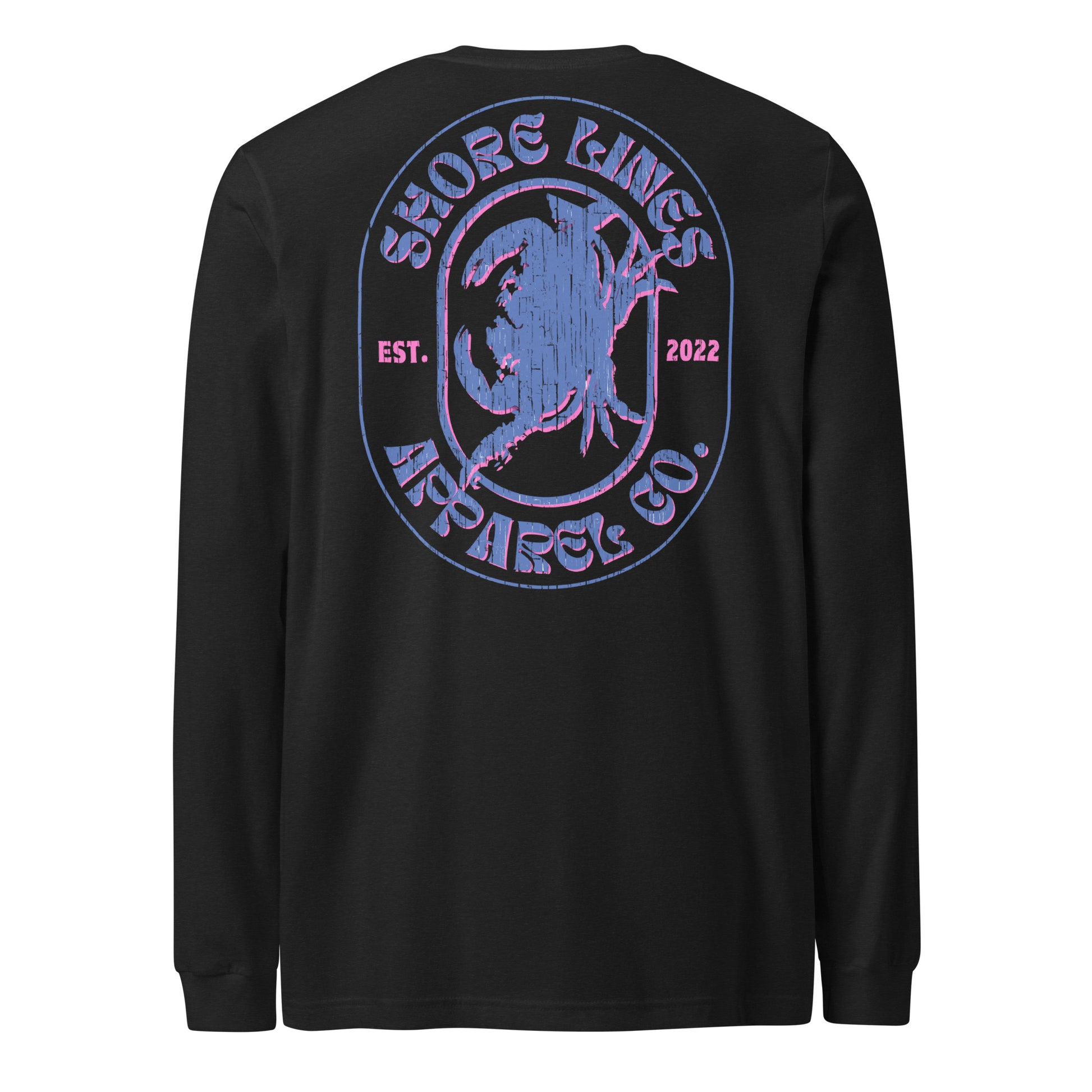 Shore Lines Retro | Core LS-black-Shore Lines Apparel Co.