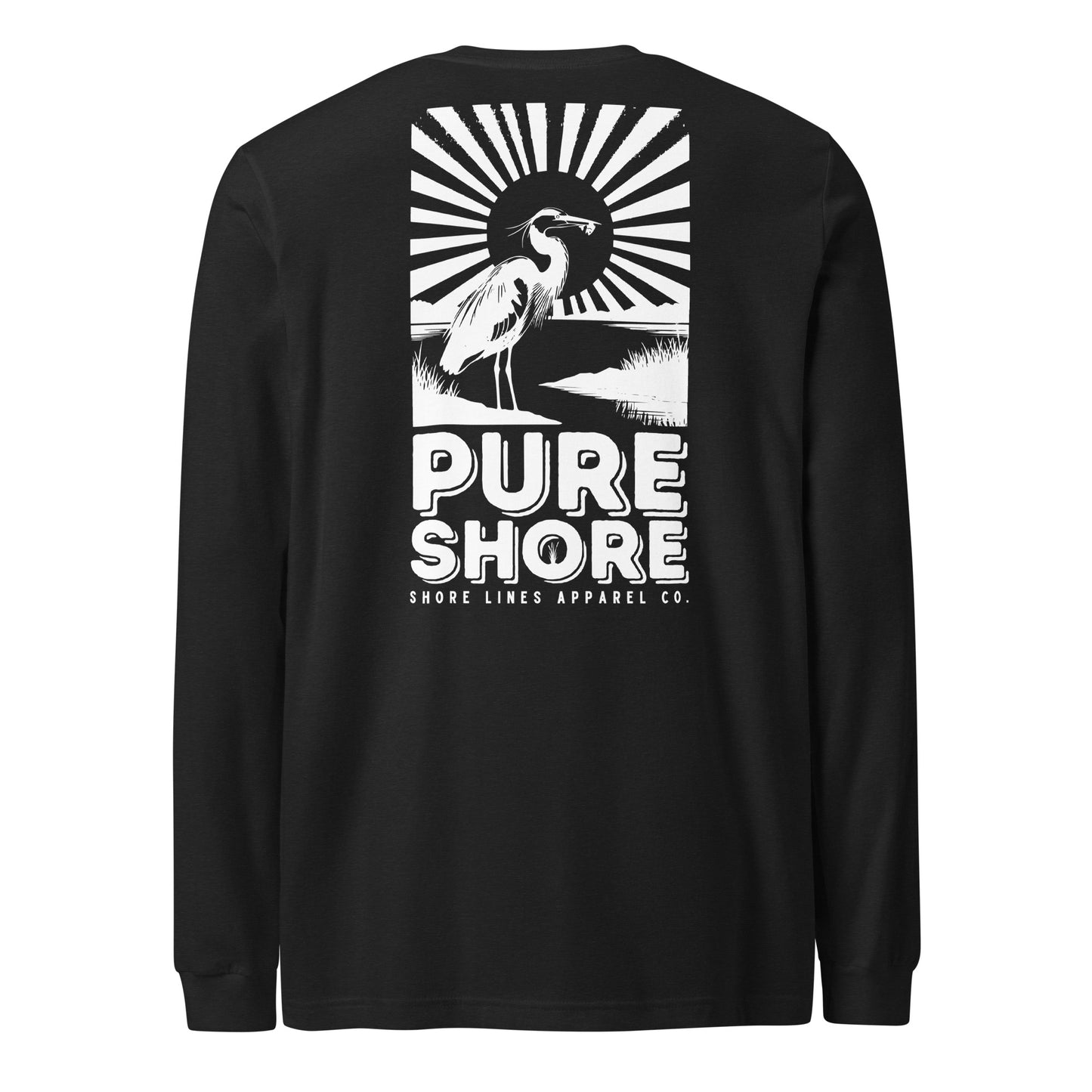 Pure Shore | LS-black-Shore Lines Apparel Co.