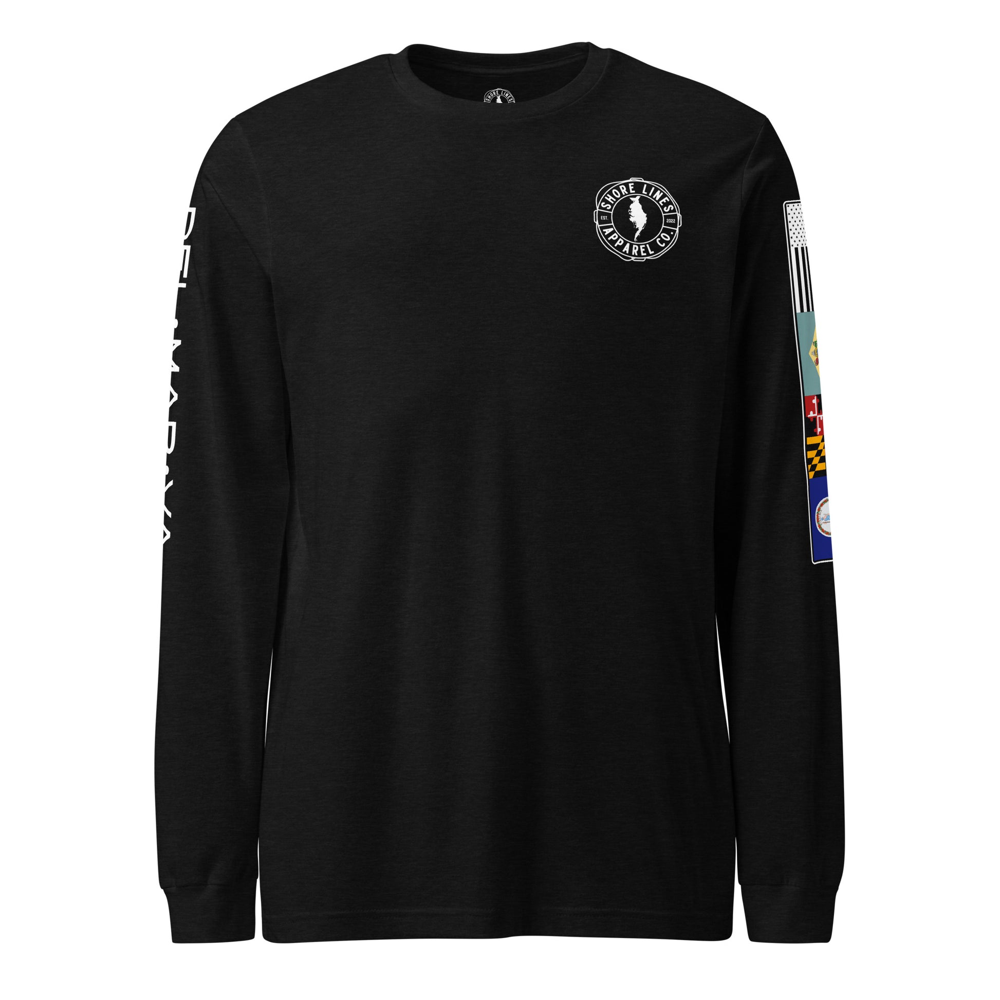 Where's The Fowl | Core LS P-black-Shore Lines Apparel Co.