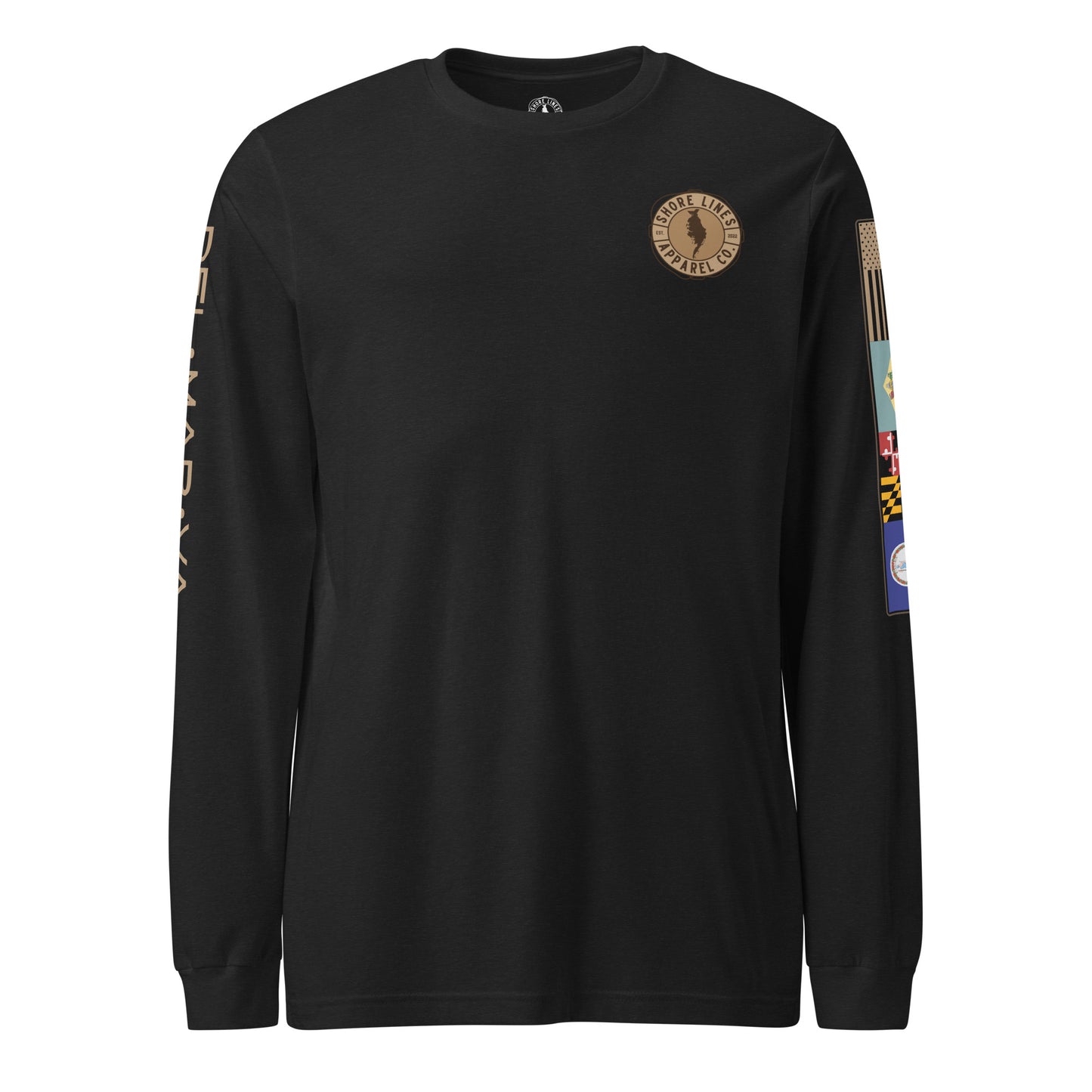 Shore Lines™ Espresso | Core LS P-black-Shore Lines Apparel Co.