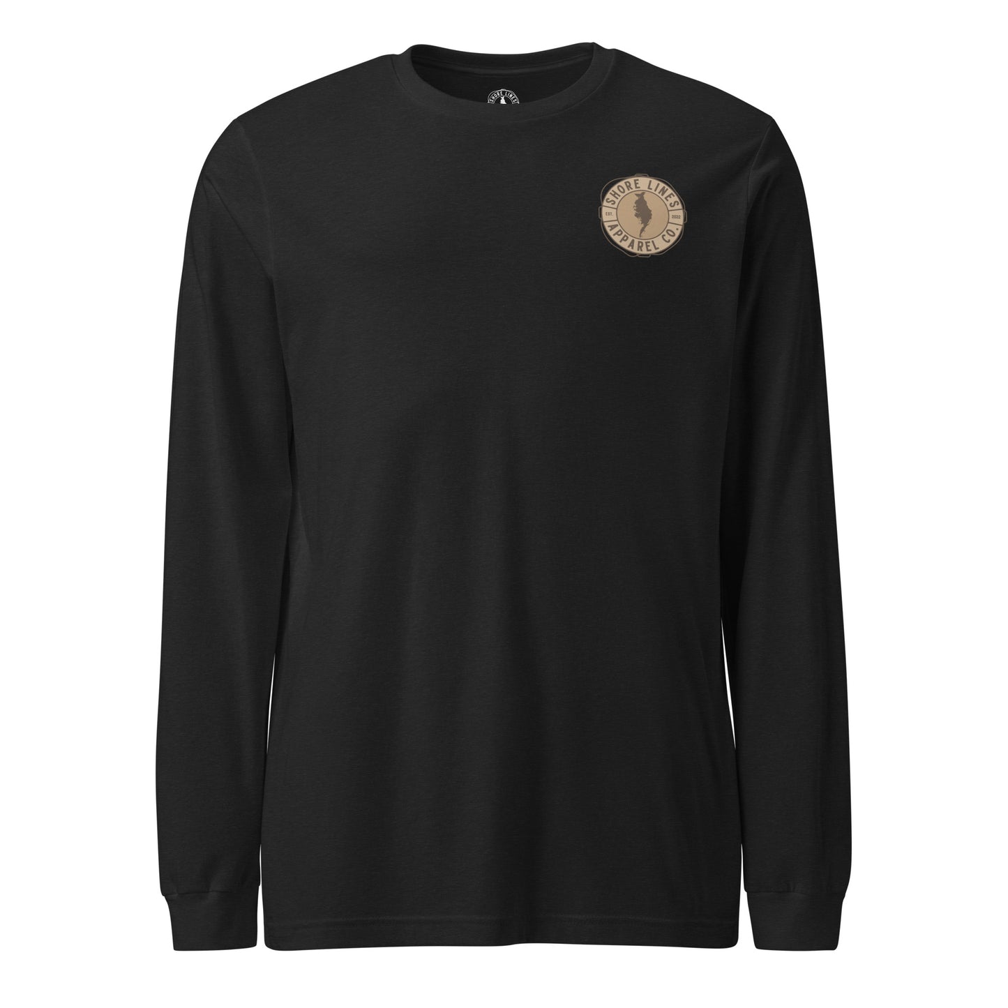 Shore Lines™ Espresso | Core LS-black-Shore Lines Apparel Co.