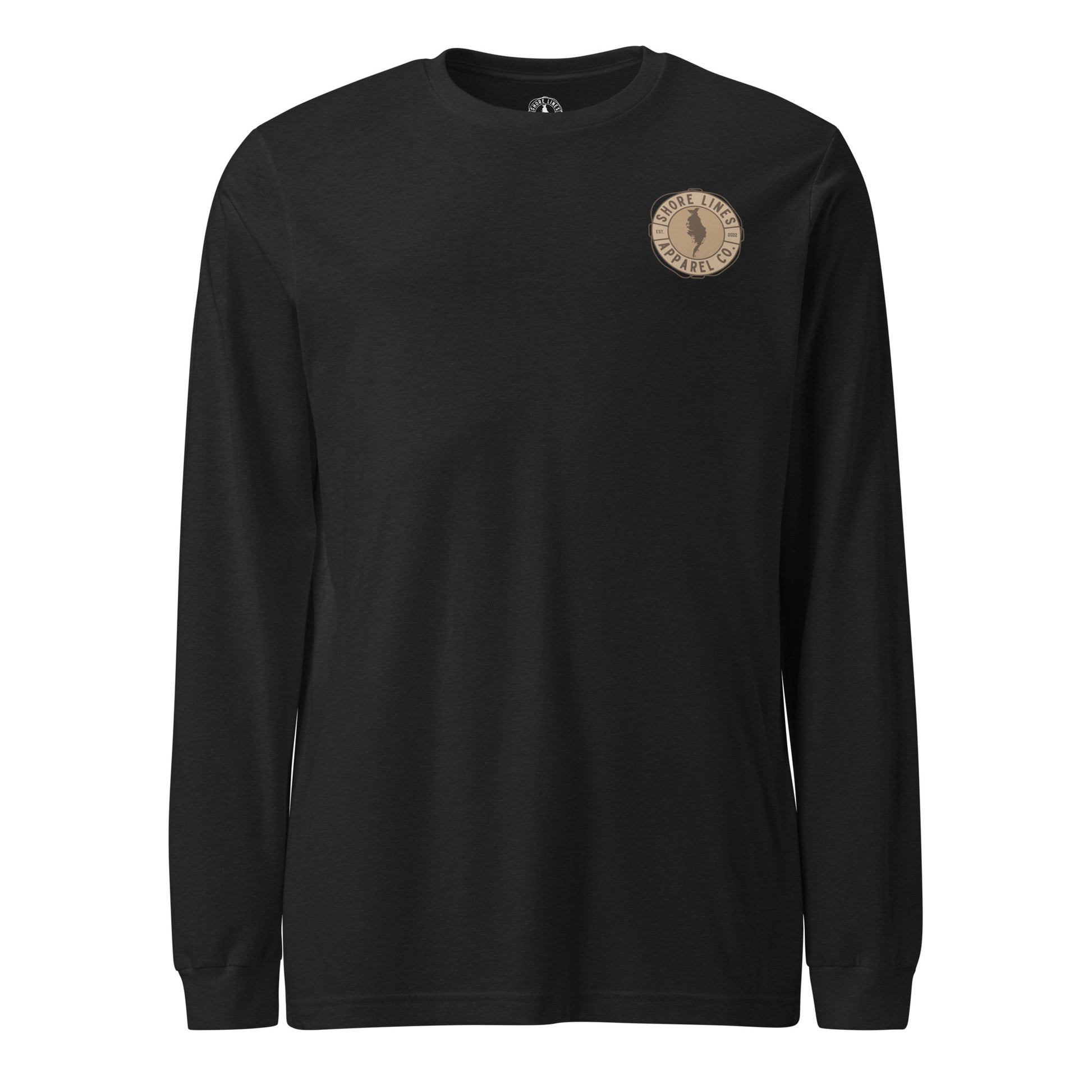 Shore Lines™ Espresso | Core LS-black-Shore Lines Apparel Co.