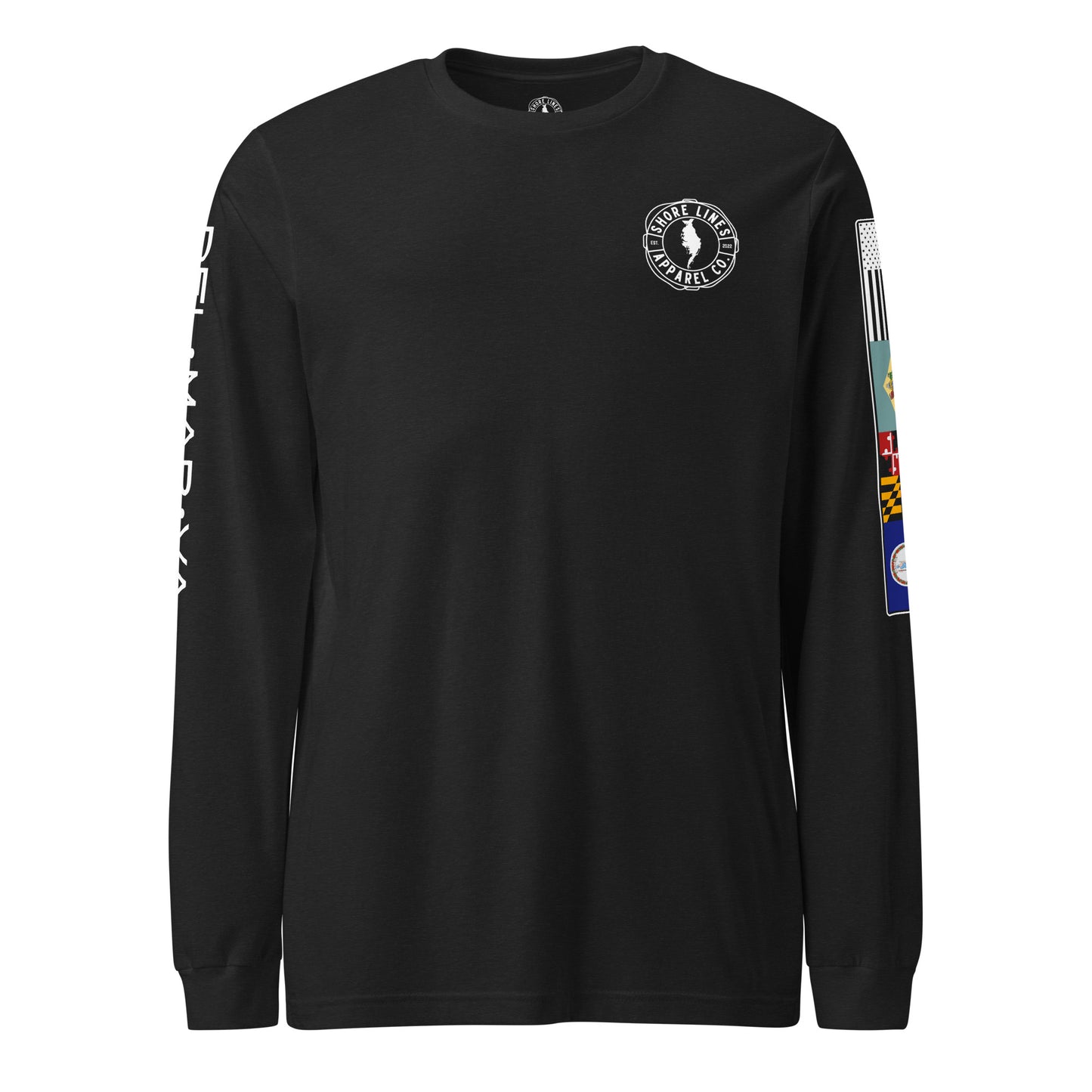 Shuckin A | Core LS P-black-Shore Lines Apparel Co.