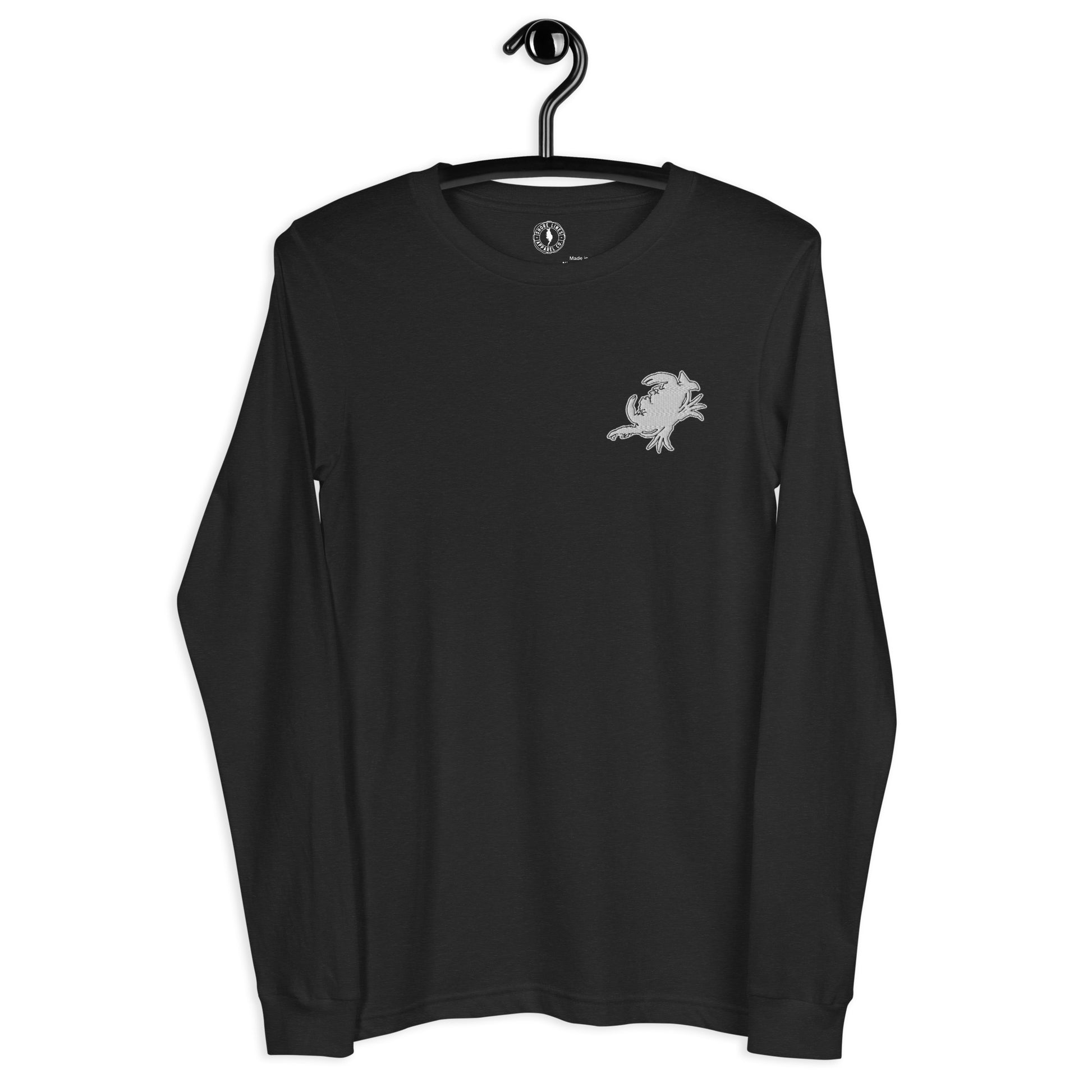 Simple Core LS-black-Shore Lines Apparel Co.