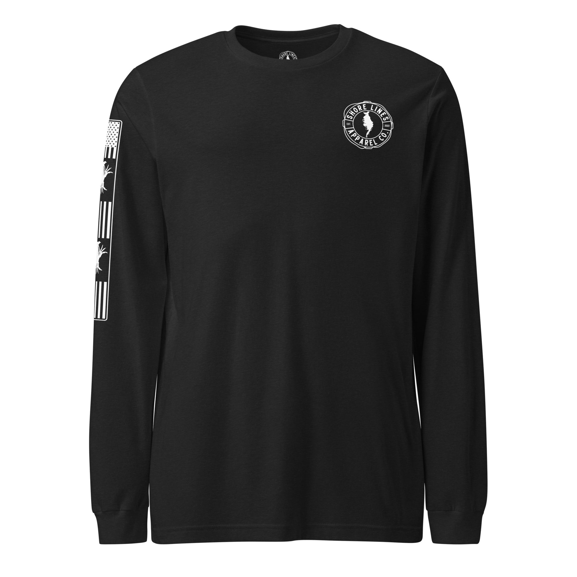 Eastern Shore Hard Knock | Long Sleeve P-black-Shore Lines Apparel Co.