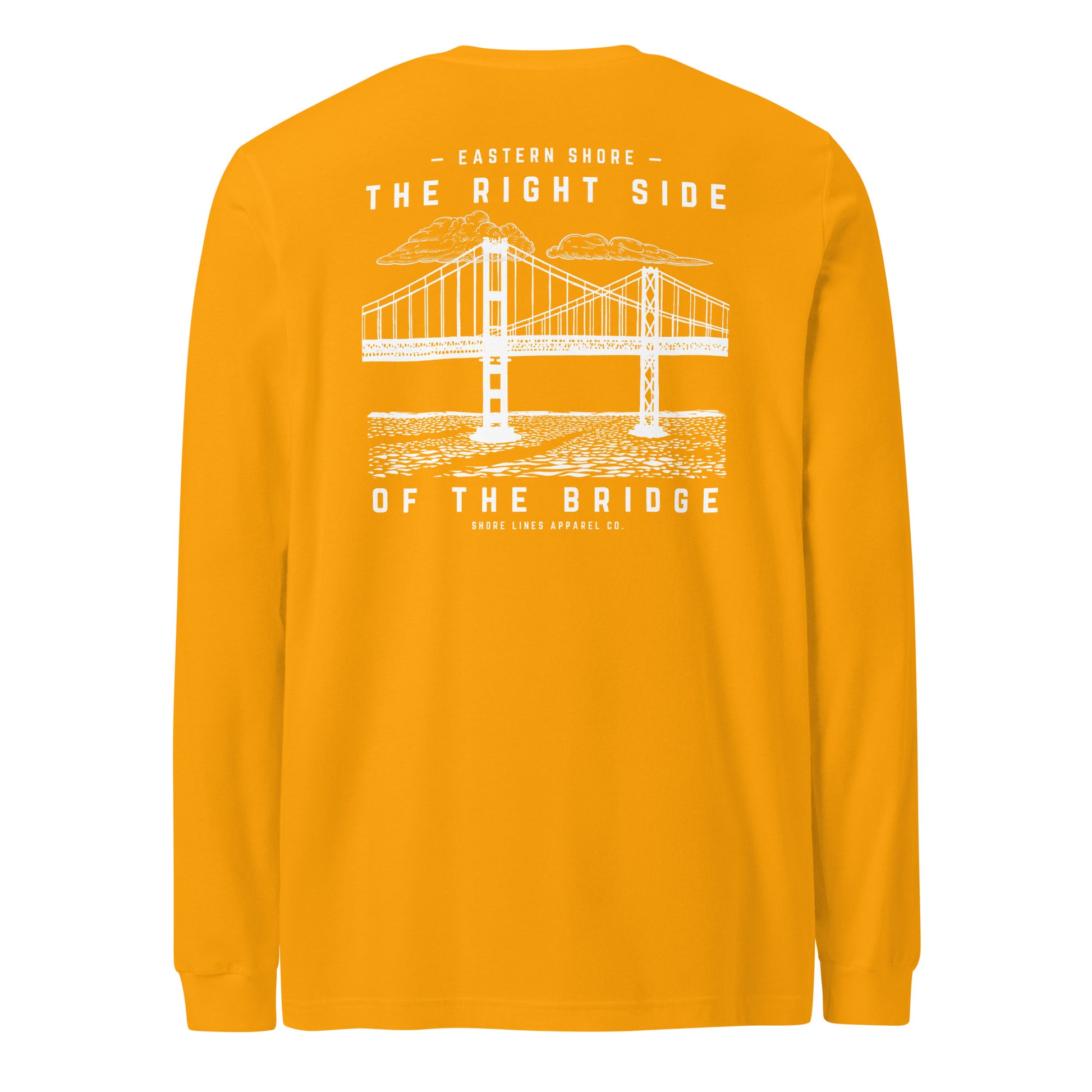The Right Side CBB | Long Sleeve-gold-Shore Lines Apparel Co.
