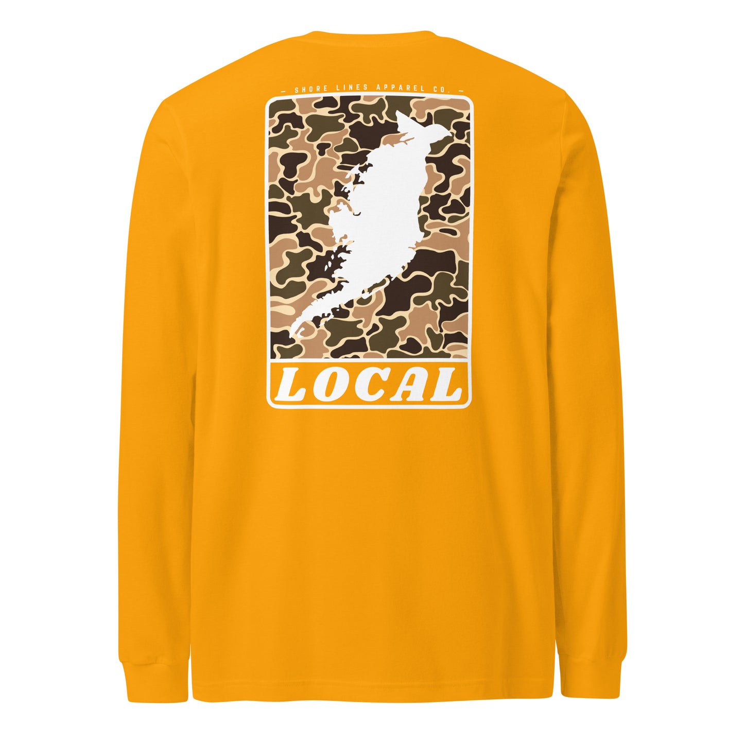 LOCAL | Long Sleeve-gold-Shore Lines Apparel Co.