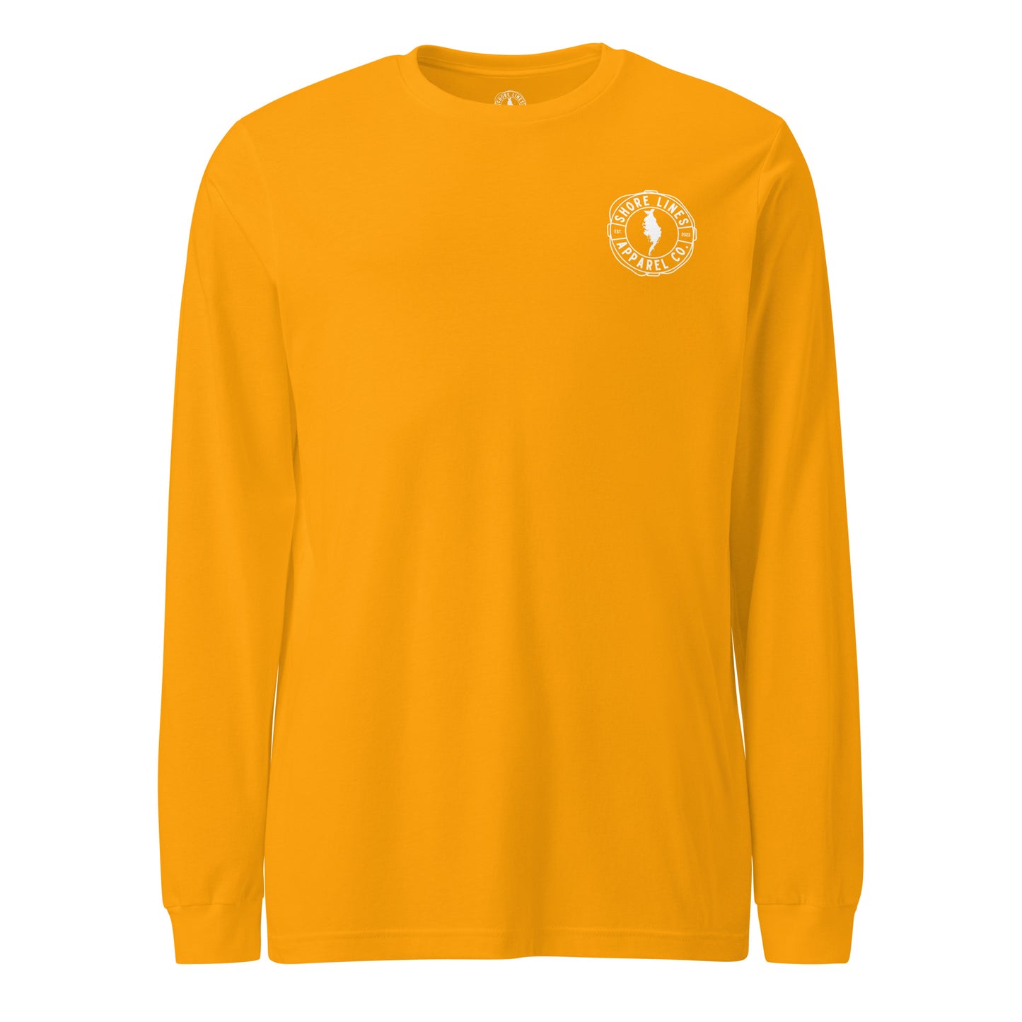 The Right Side CBB | Long Sleeve-gold-Shore Lines Apparel Co.