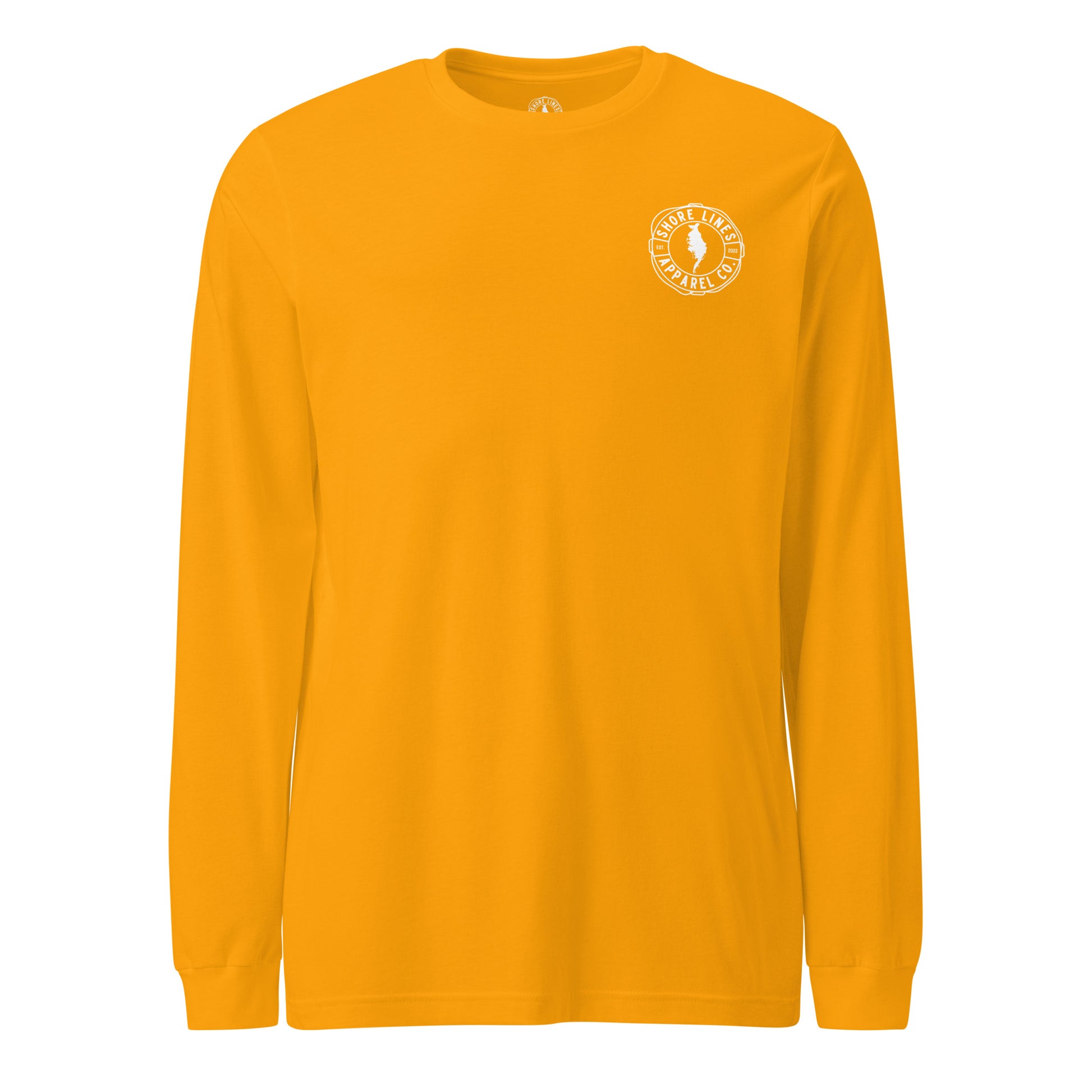 The Right Side CBB | Long Sleeve-gold-Shore Lines Apparel Co.