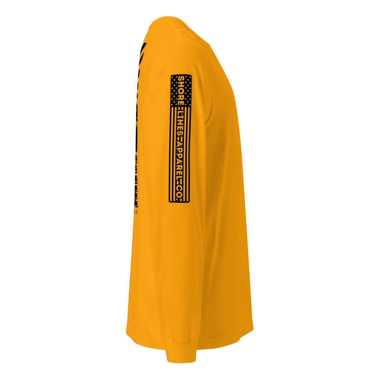 Pure Shore | Long Sleeve P-gold-Shore Lines Apparel Co.