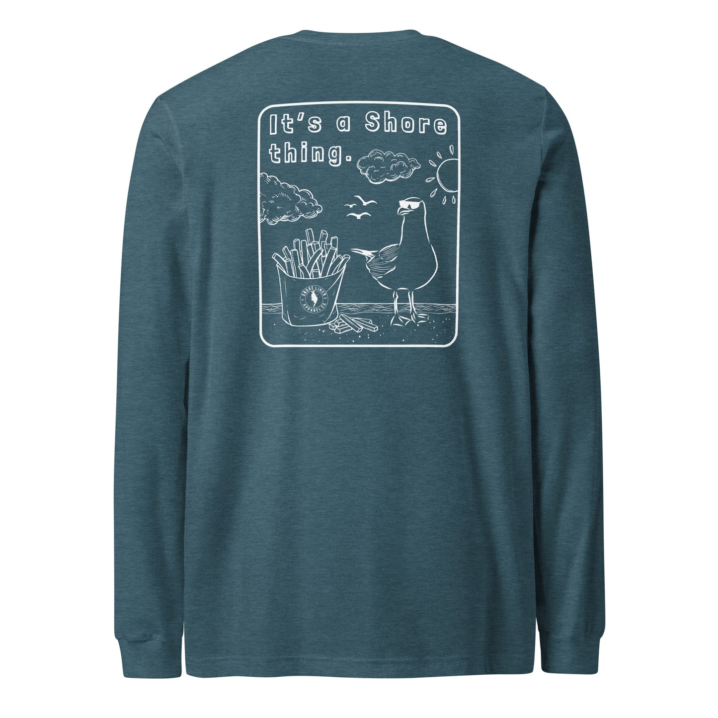 A Shore Thing | Core LS-teal-Shore Lines Apparel Co.