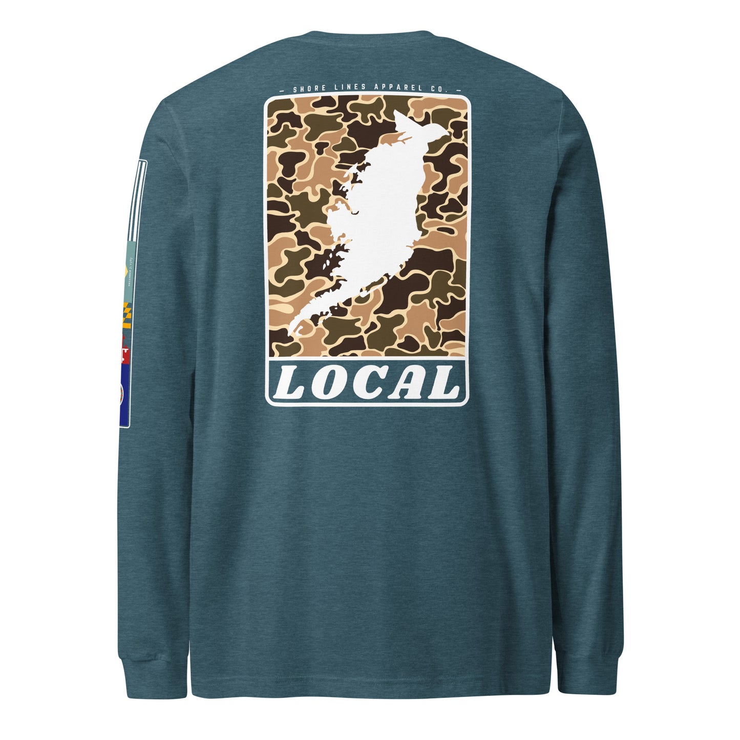 LOCAL | Core LS P-teal-Shore Lines Apparel Co.