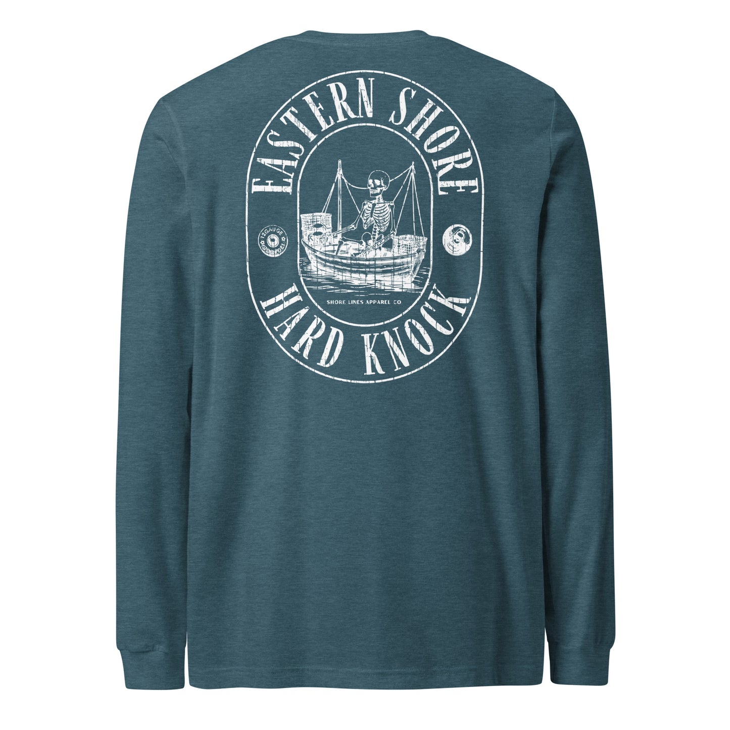 Eastern Shore Hard Knock | Core LS-teal-Shore Lines Apparel Co.