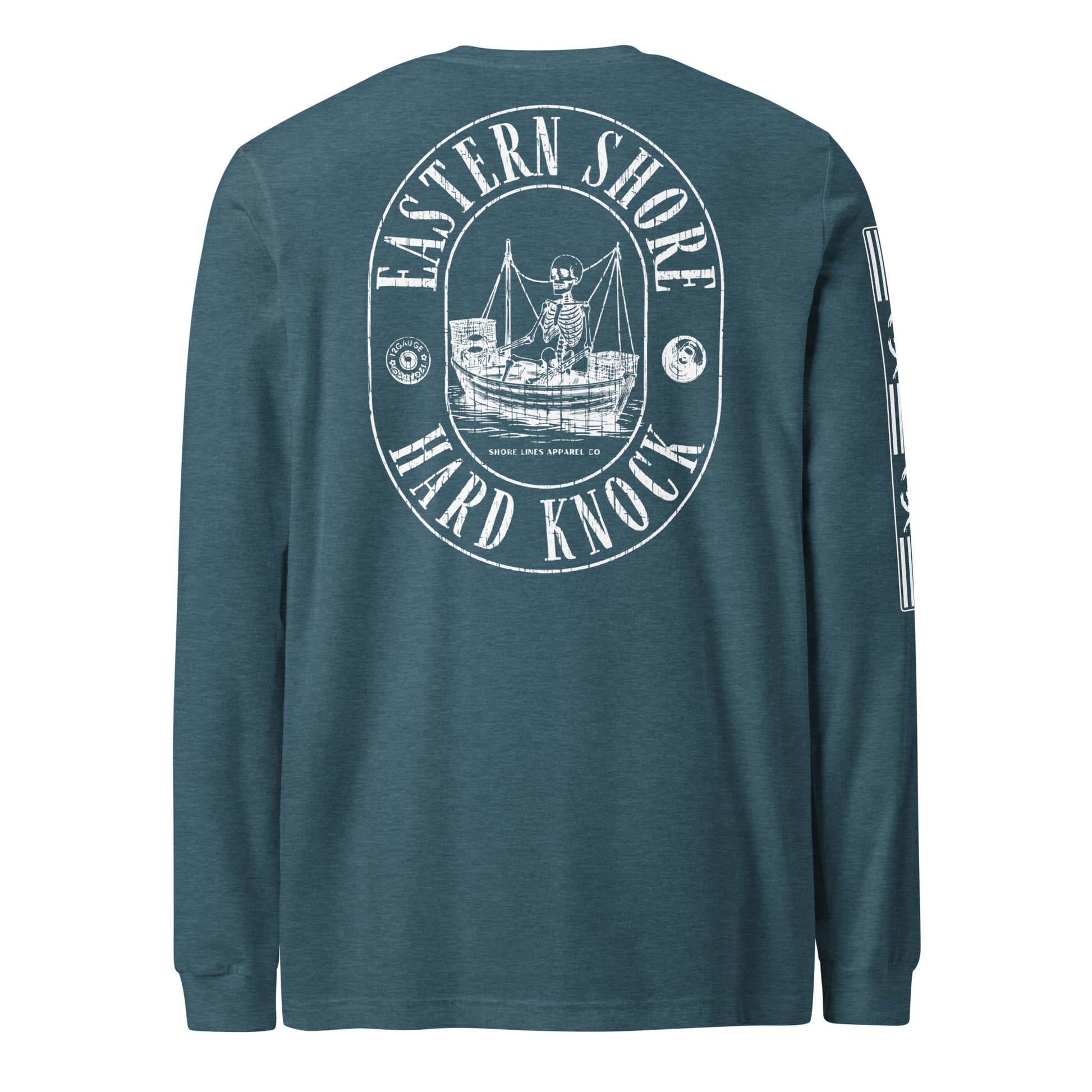 Eastern Shore Hard Knock | Long Sleeve P-teal-Shore Lines Apparel Co.