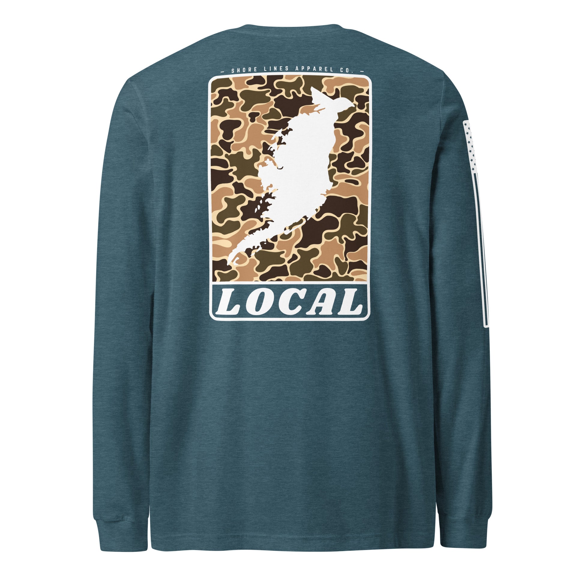 LOCAL | Long Sleeve P-teal-Shore Lines Apparel Co.
