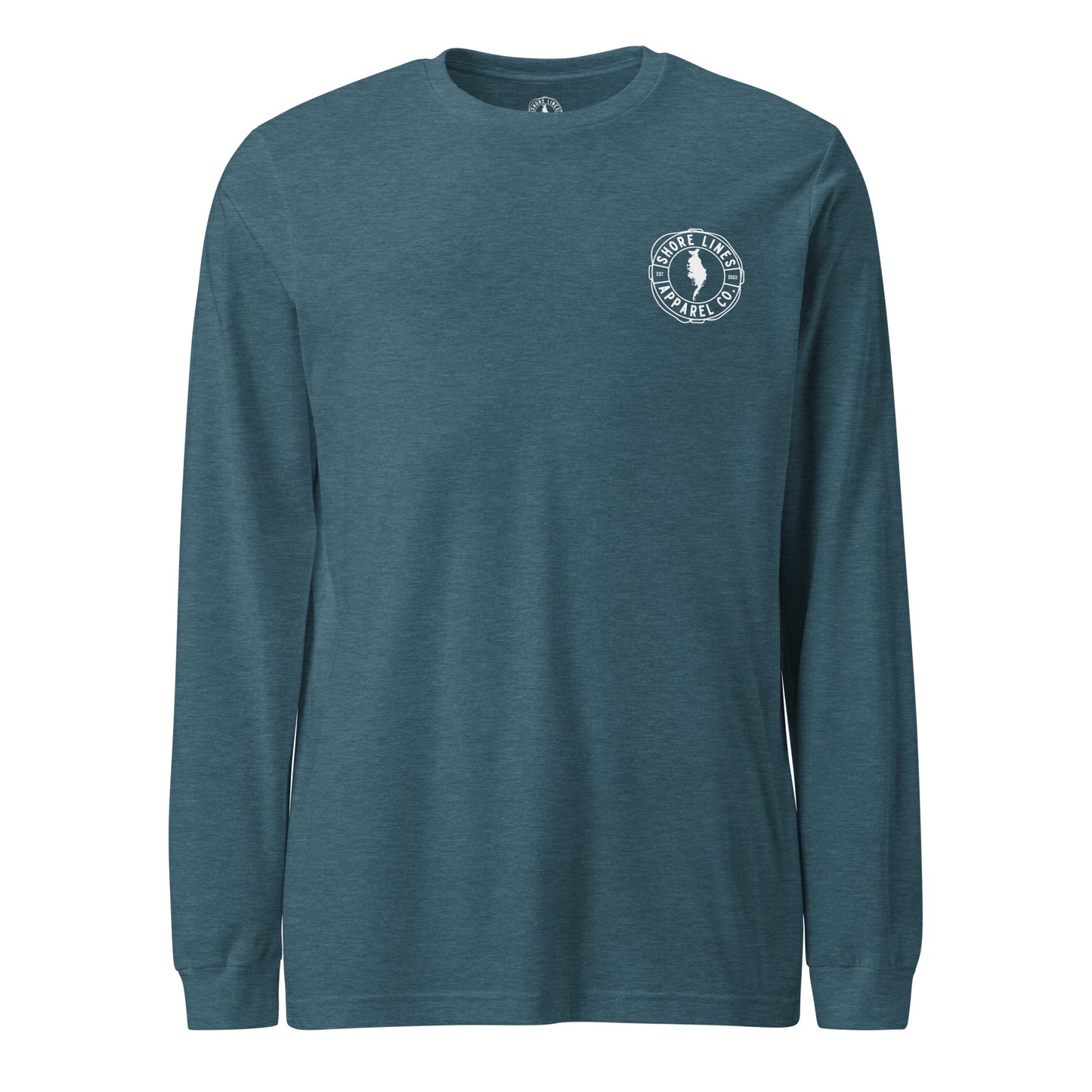 The Right Side CBBT | Core LS-teal-Shore Lines Apparel Co.