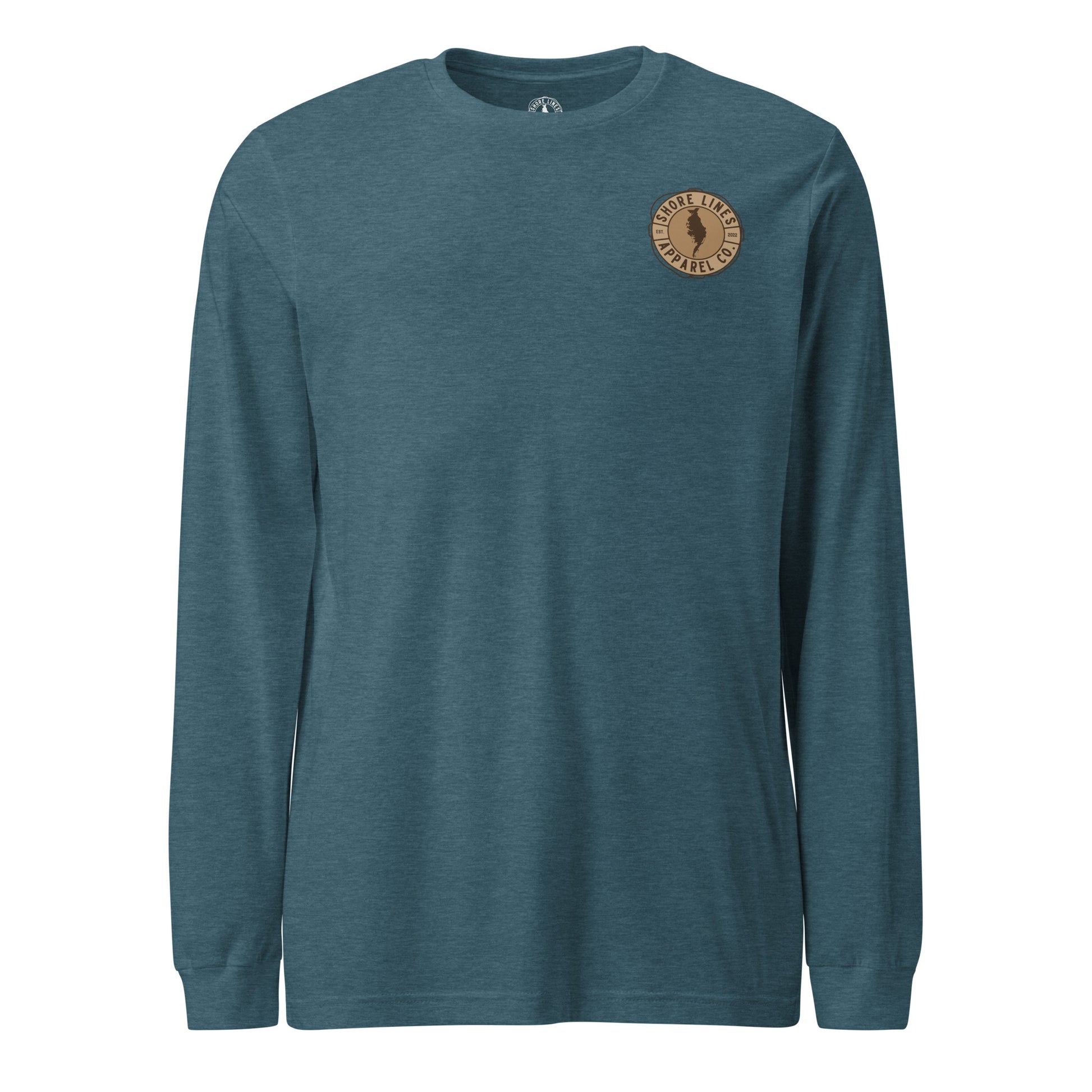 Shore Lines™ Espresso | Core LS-teal-Shore Lines Apparel Co.