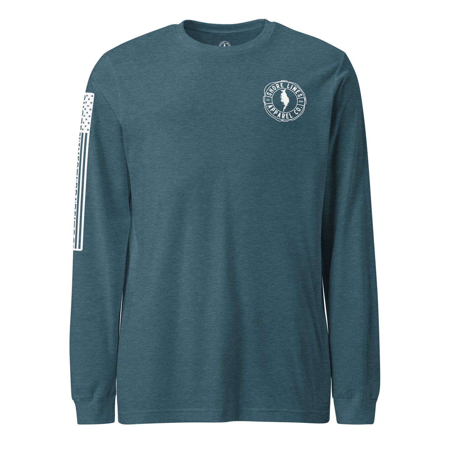 LOCAL | Long Sleeve P-teal-Shore Lines Apparel Co.