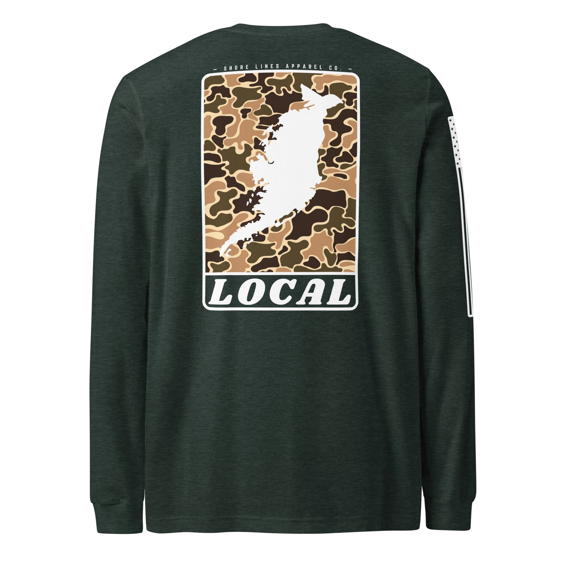 LOCAL | Long Sleeve P-forest-Shore Lines Apparel Co.