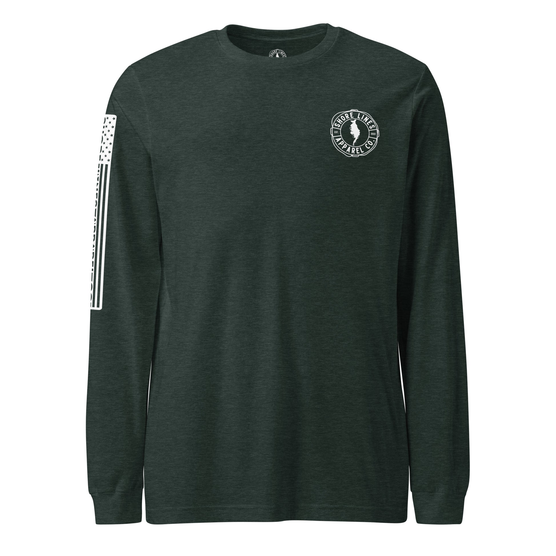 Maryland | Long Sleeve P-forest-Shore Lines Apparel Co.