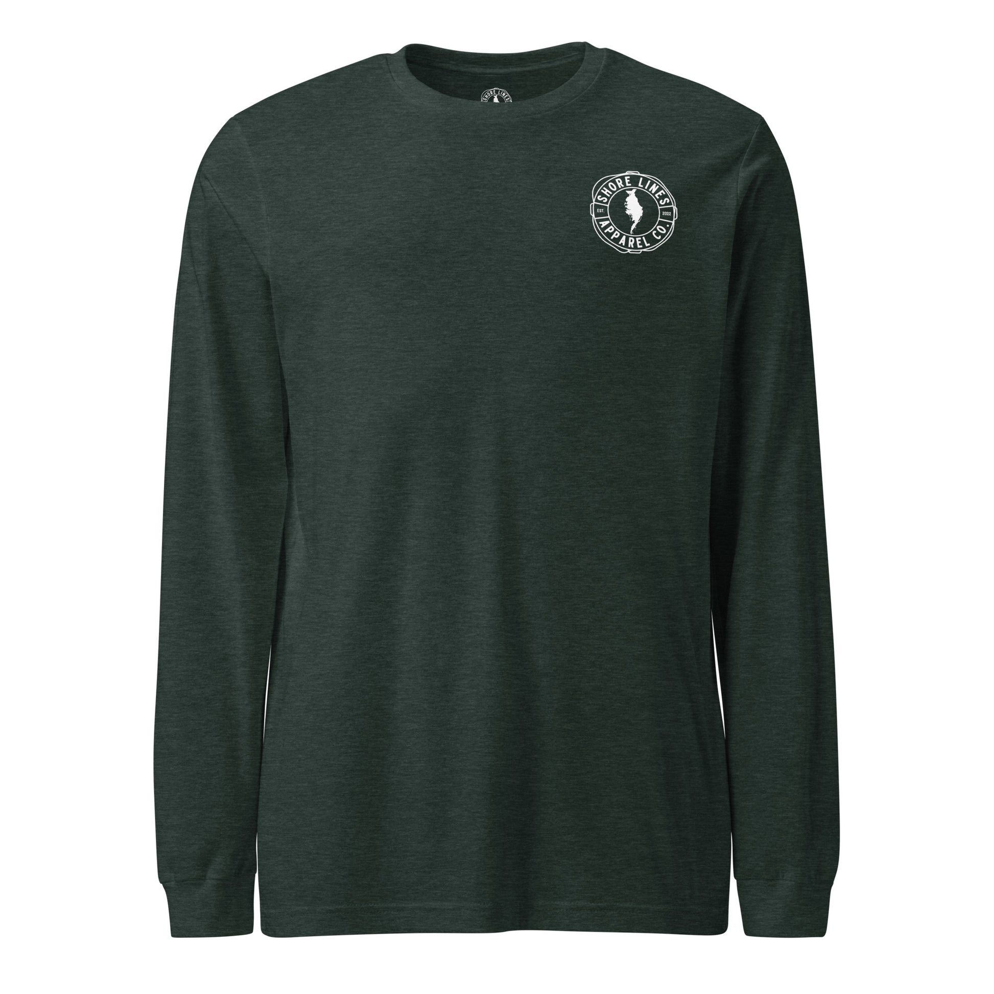 The Right Side CBBT | Long Sleeve-forest-Shore Lines Apparel Co.
