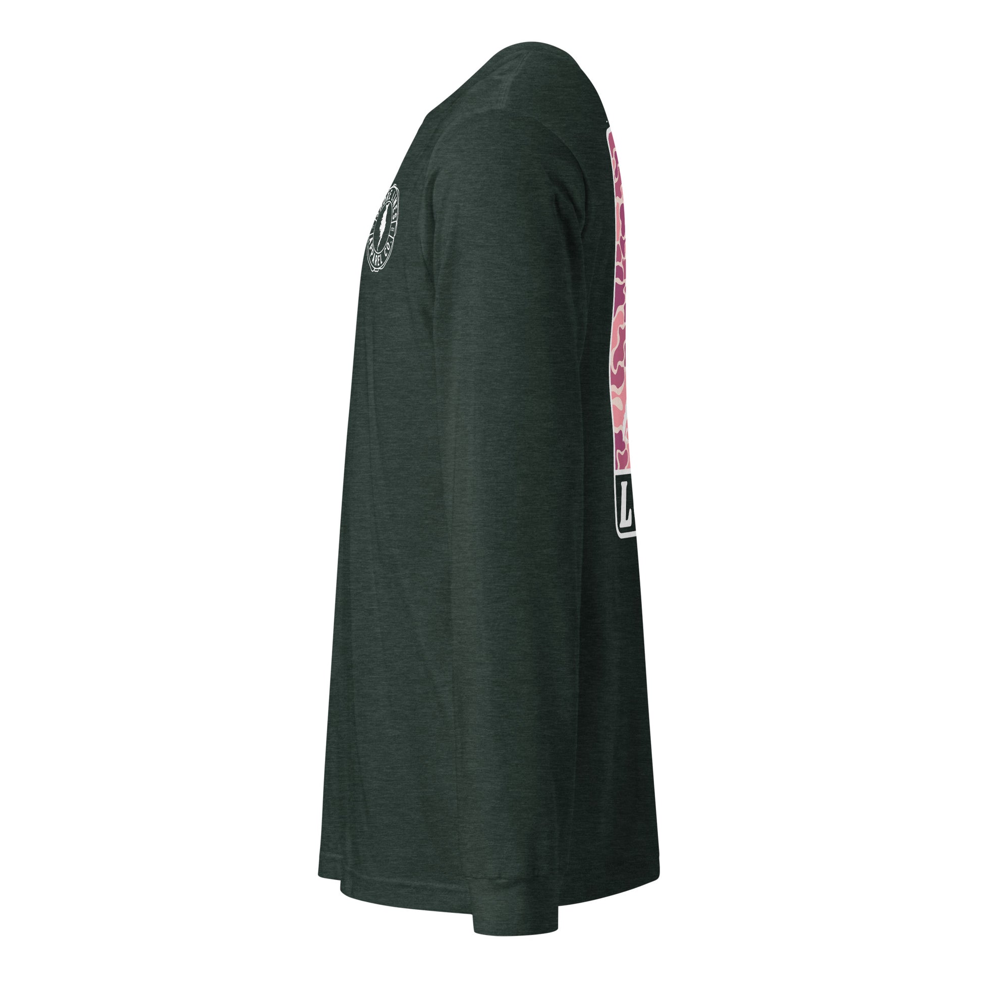 LOCAL (pink) | Long Sleeve P-forest-Shore Lines Apparel Co.