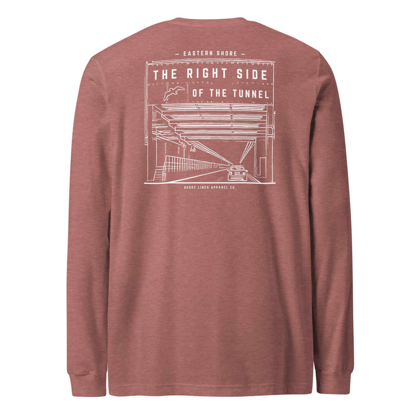 The Right Side CBBT | Core LS-mauve-Shore Lines Apparel Co.